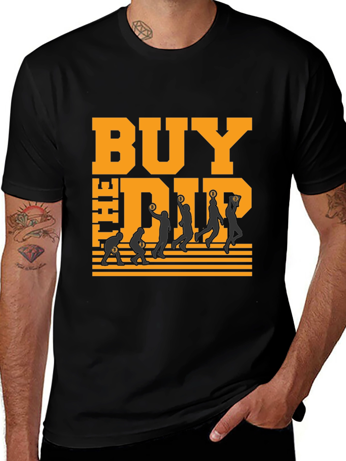 Variant 15 of Buy the Dip Crypto T-Shirt