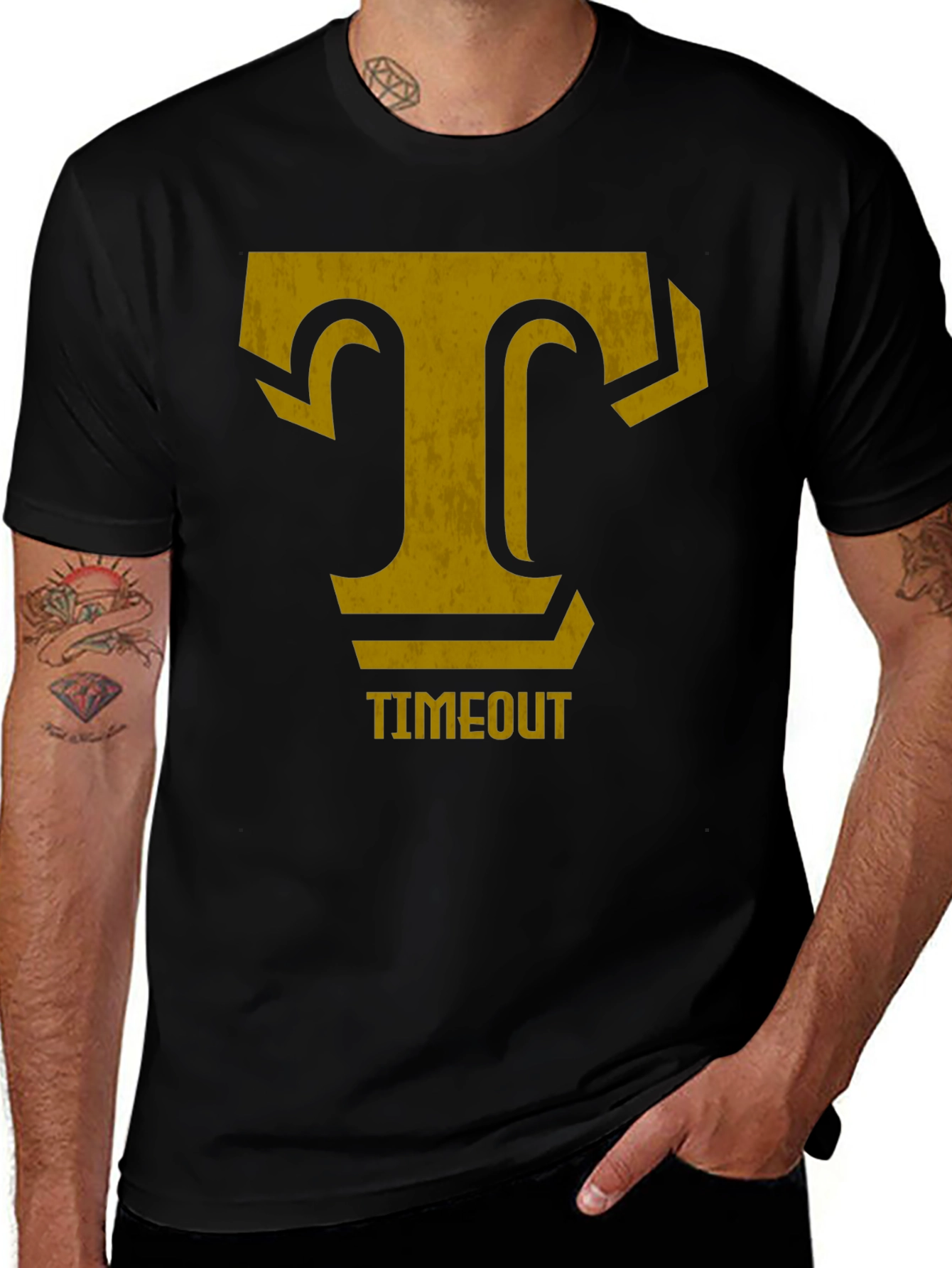 Timeout T-Shirt - Casual Graphic Tee