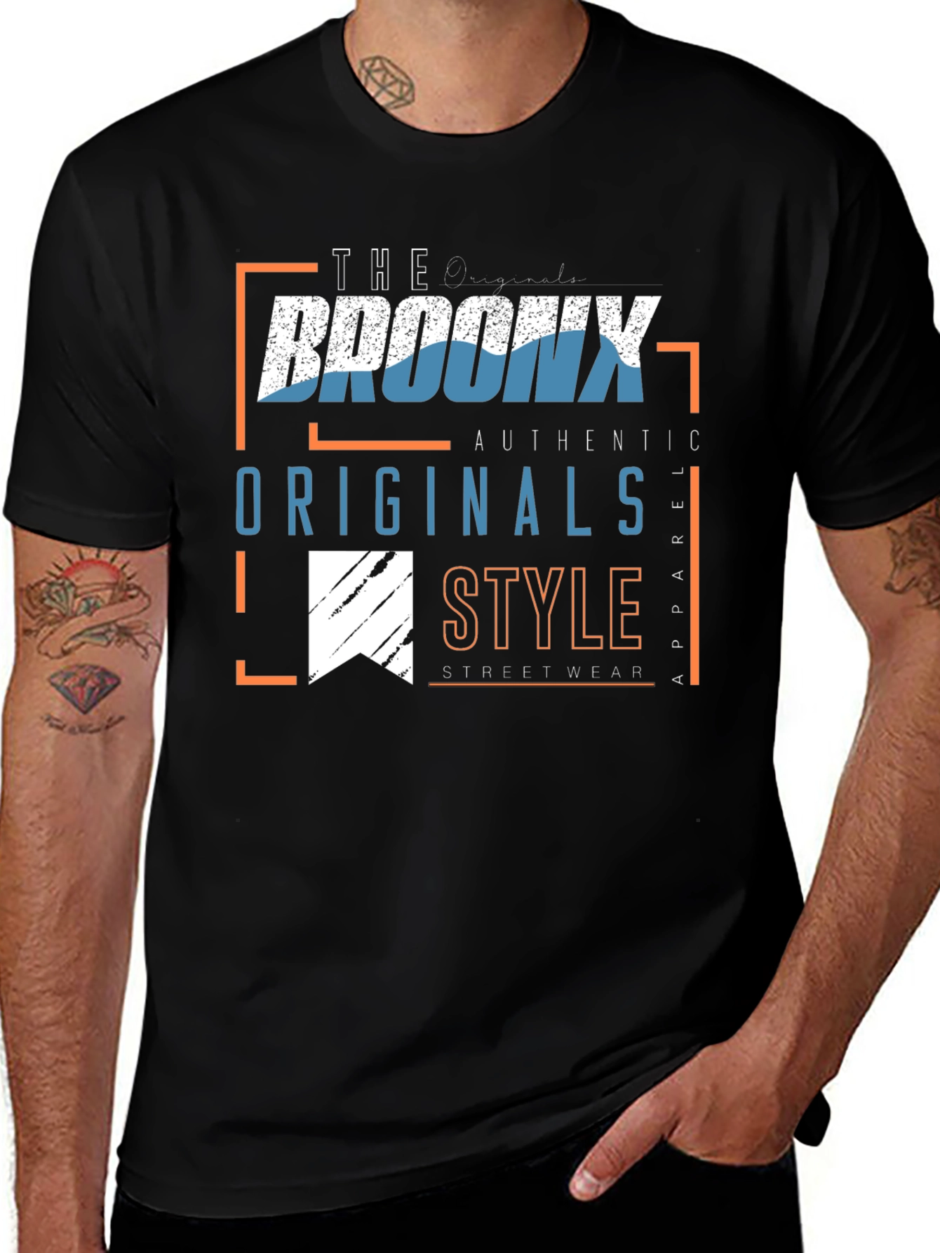 The Bronx Originals Style Street Wear T-Shirt