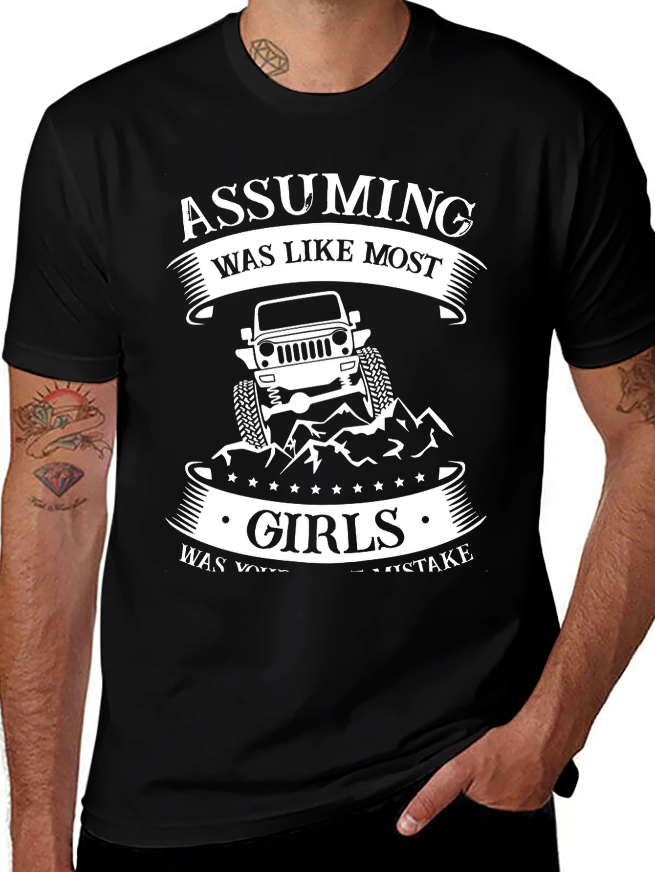 Variant 17 of Assuming Girls T-Shirt