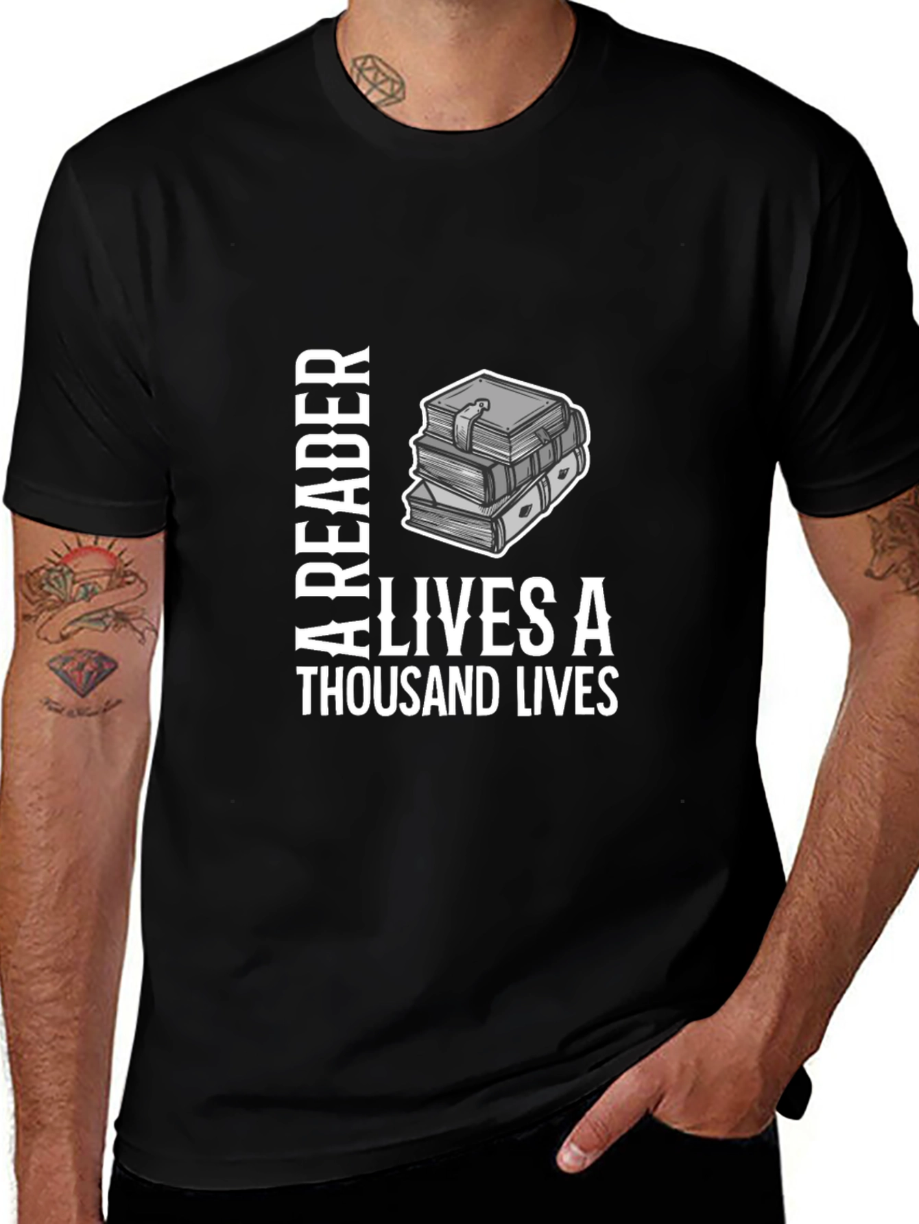 Variant 30 of A Reader Lives A Thousand Lives T-Shirt