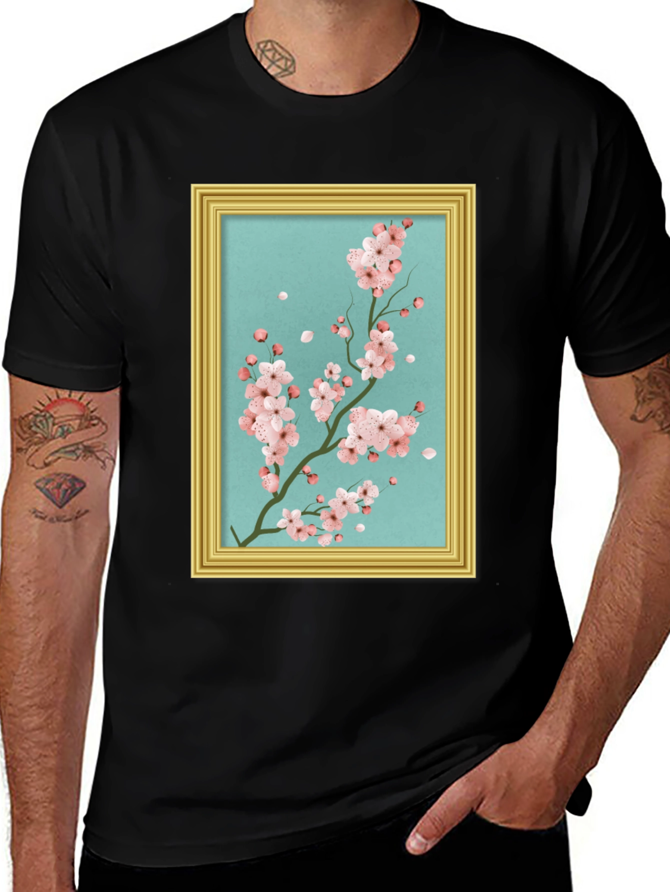 Variant 25 of Sakura Framed Tee