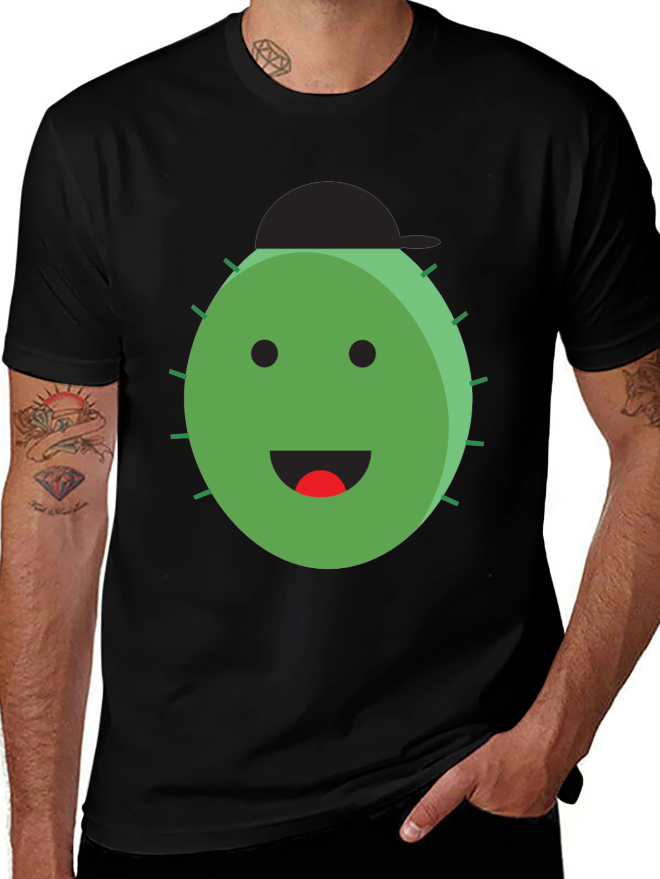 Variant 12 of Cactus Dude Tee - Funny Graphic T-Shirt
