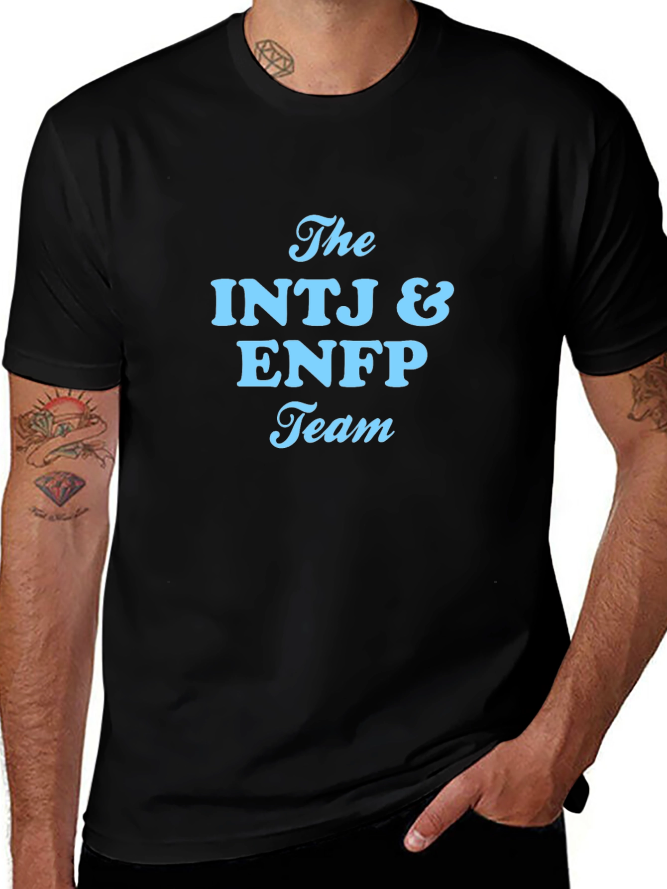 Variant 3 of INTJ & ENFP Team Graphic Tee