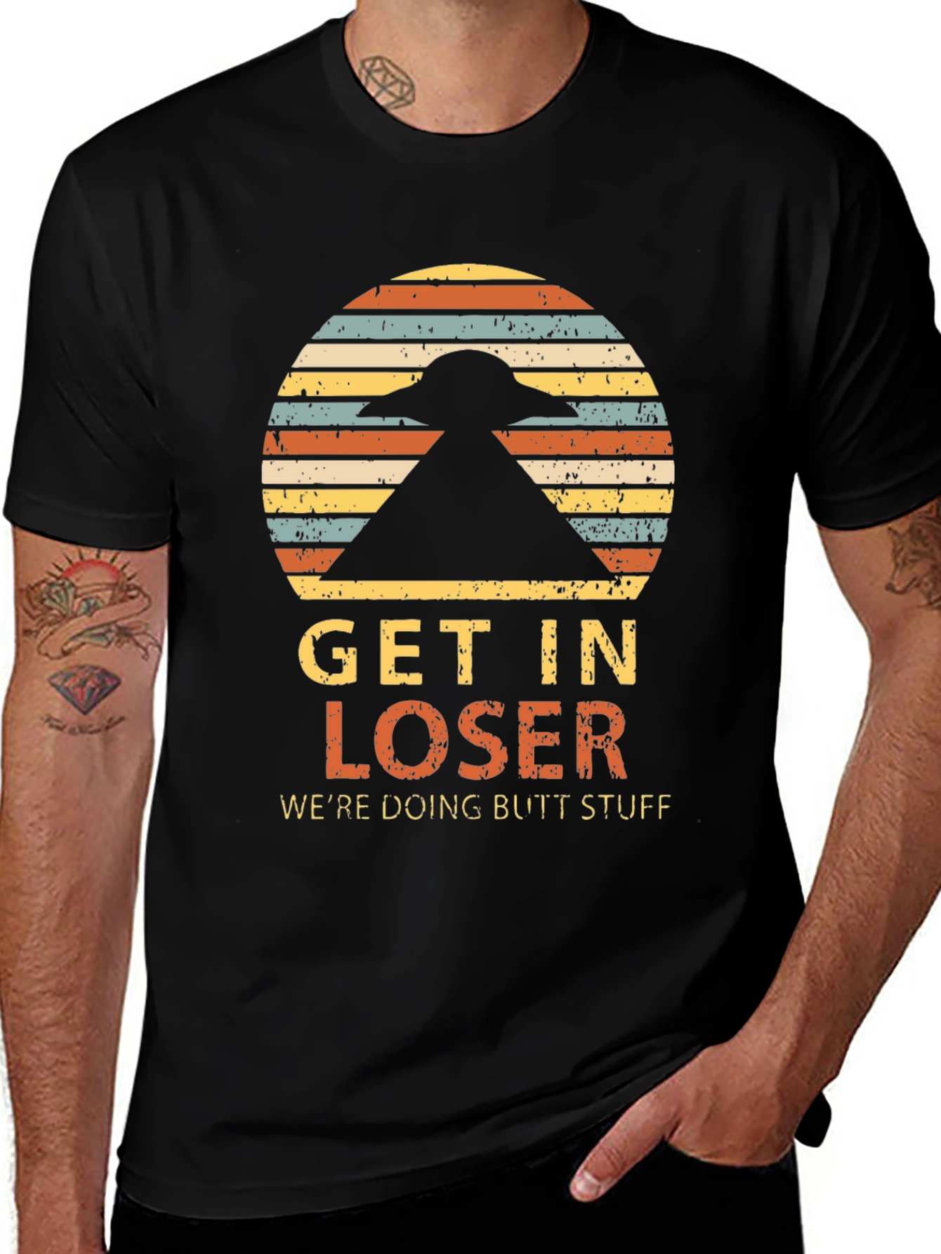 Variant 10 of Get In Loser Alien T-Shirt