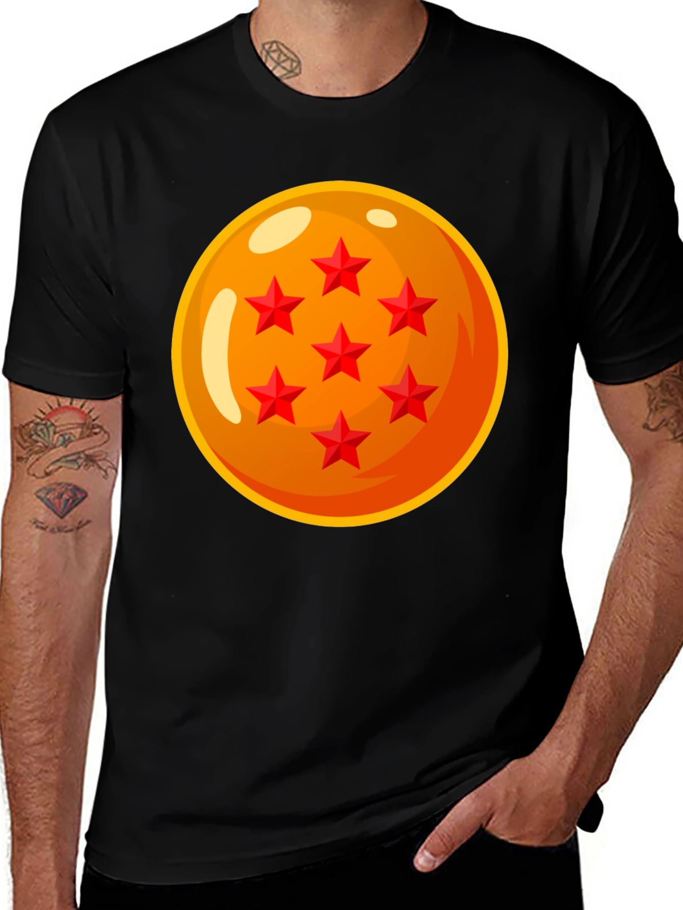 Seven Star Dragon Ball T-Shirt Anime Manga Cosplay