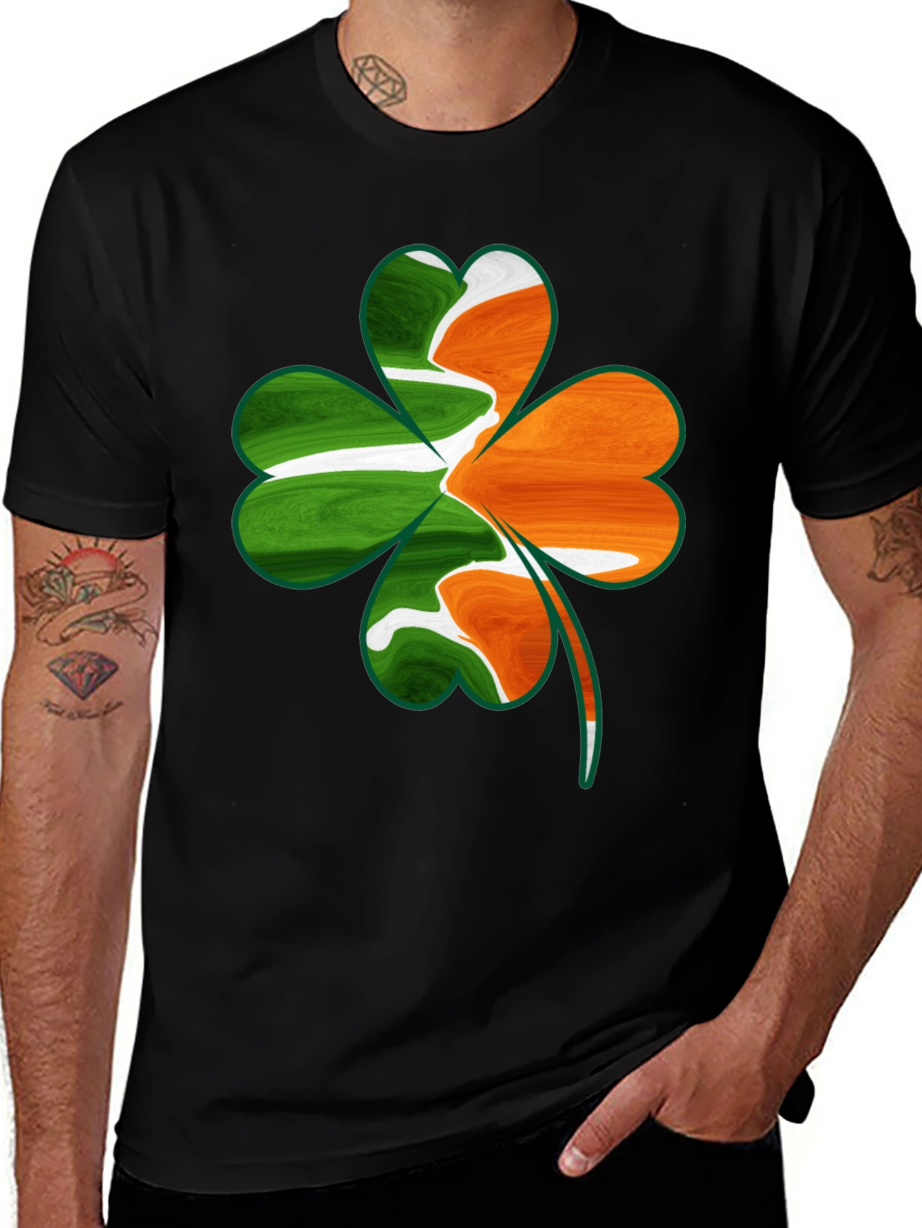 Variant 11 of Irish Shamrock Graphic Tee - St. Patrick's Day