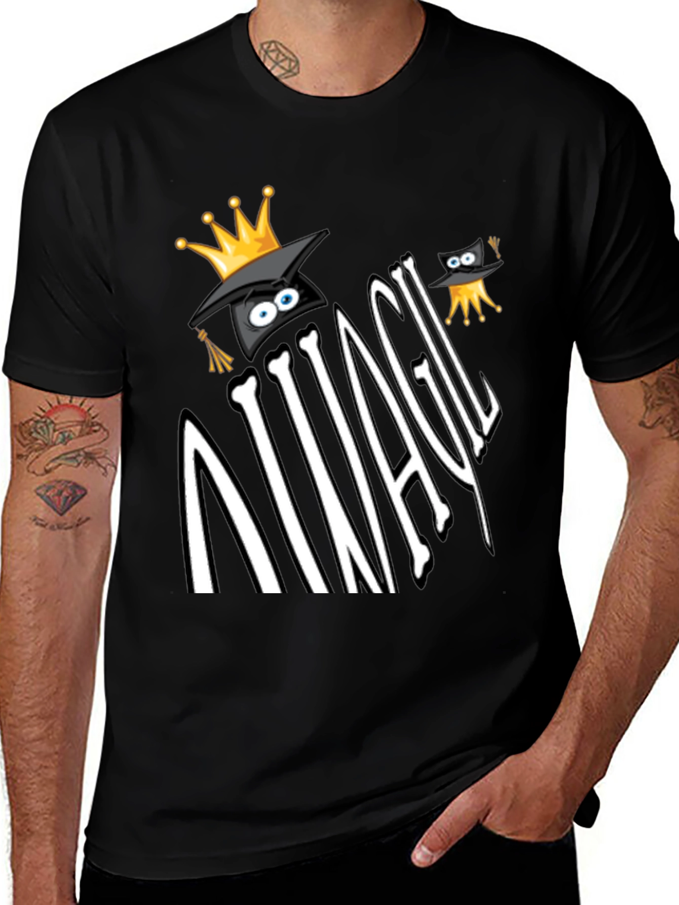 Variant 14 of King Graduate Graphic T-Shirt
