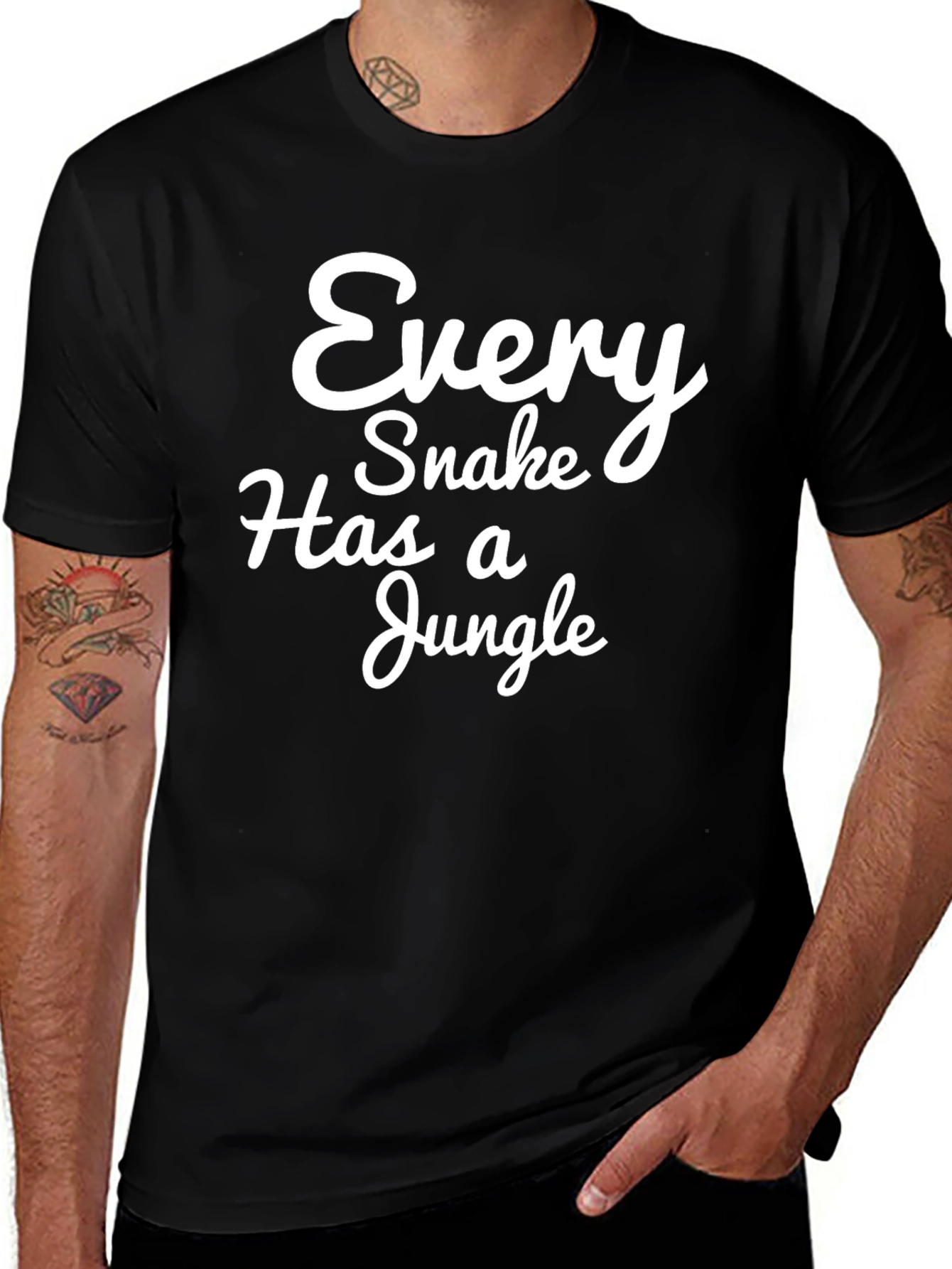 Variant 29 of Every Snake Has A Jungle Graphic T-Shirt