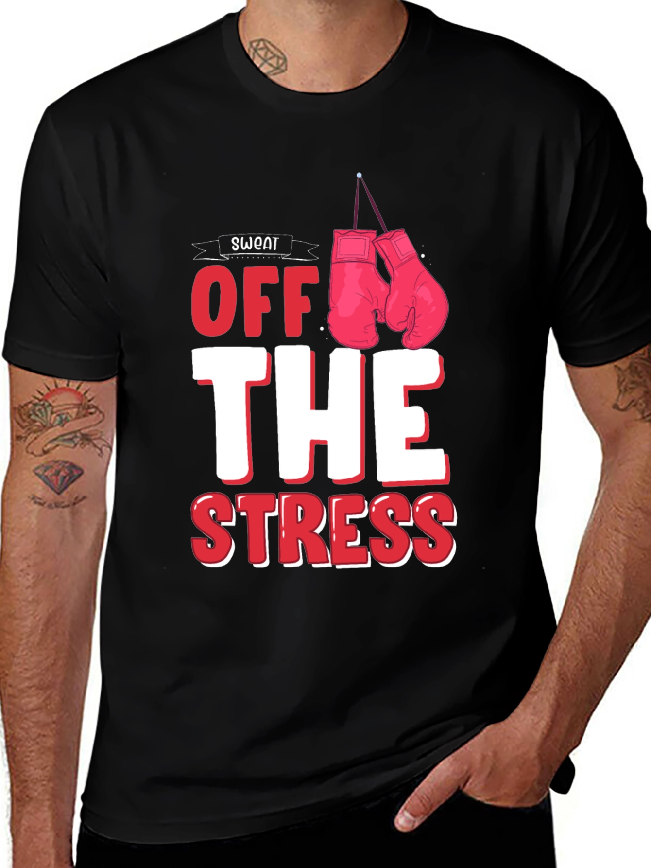 Variant 25 of Sweat Off The Stress T-Shirt