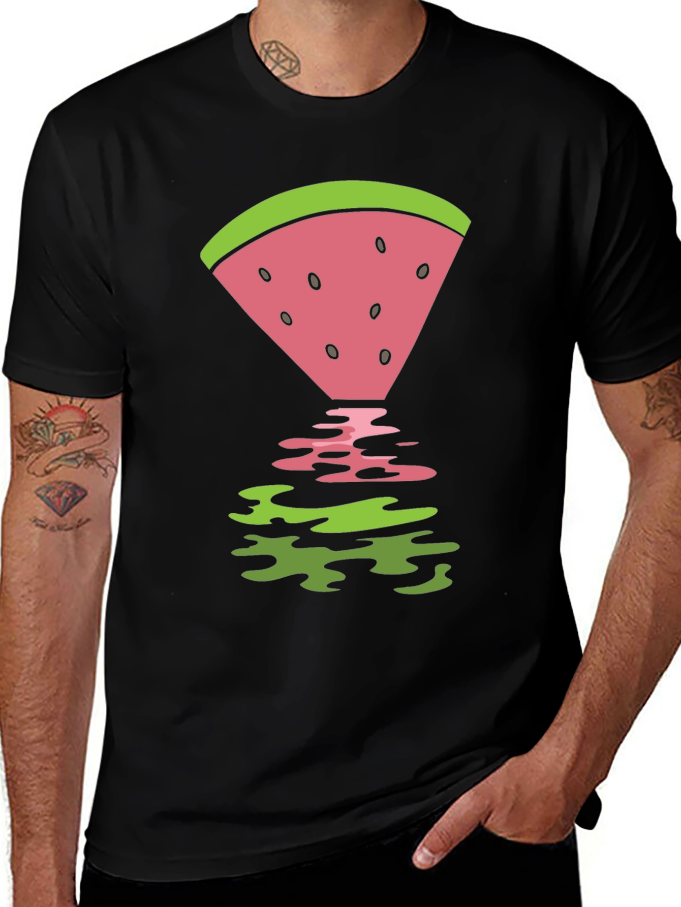 Variant 13 of Watermelon Graphic Tee - Stylish Summer Vibes