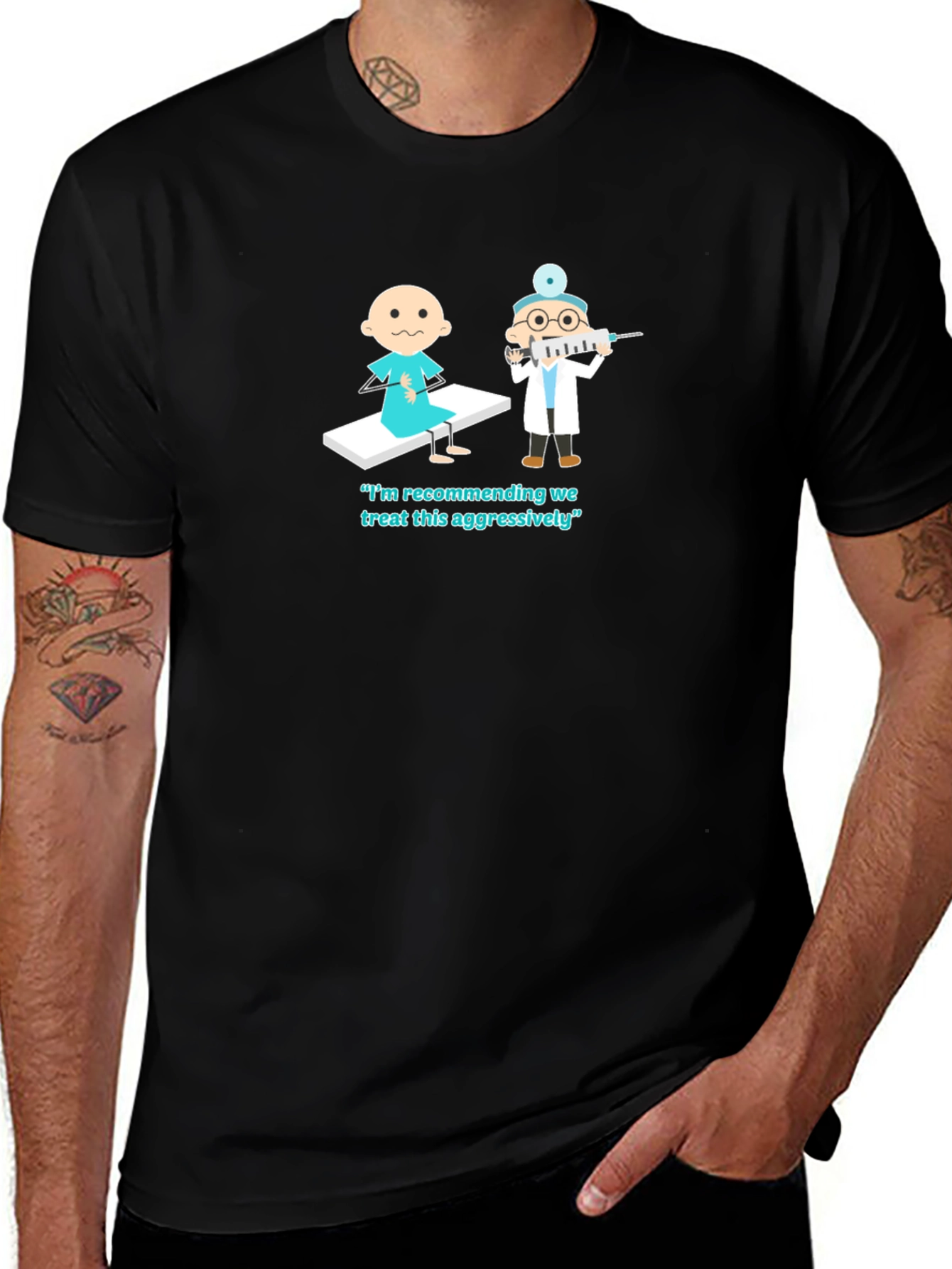 Variant 4 of Funny Doctor's Prescription T-Shirt