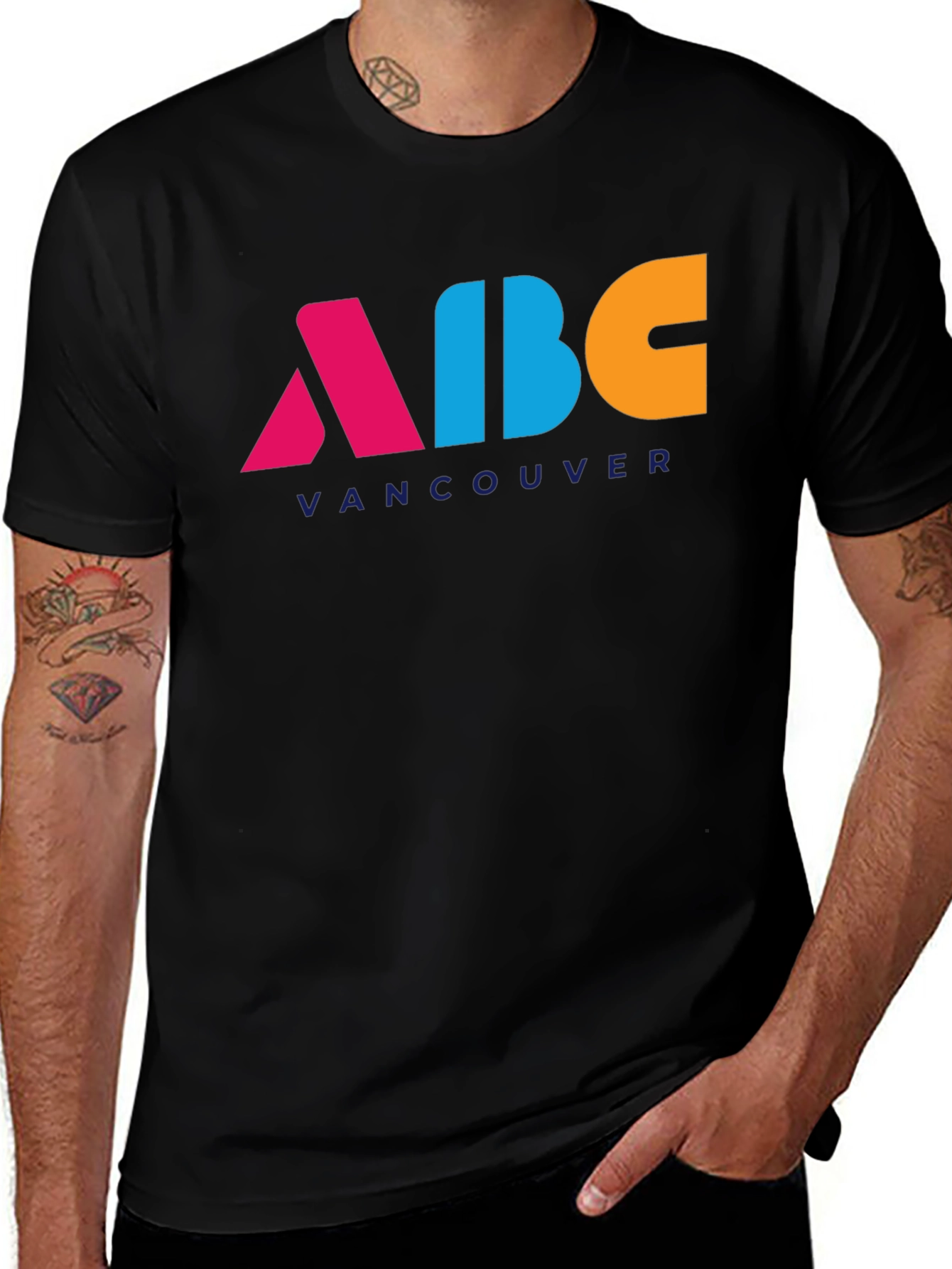 Vancouver ABC Graphic Tee - Casual Comfort