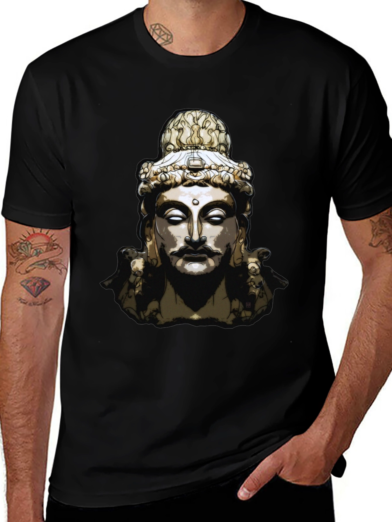 Buddha Graphic T-Shirt - Stylish Spiritual Tee