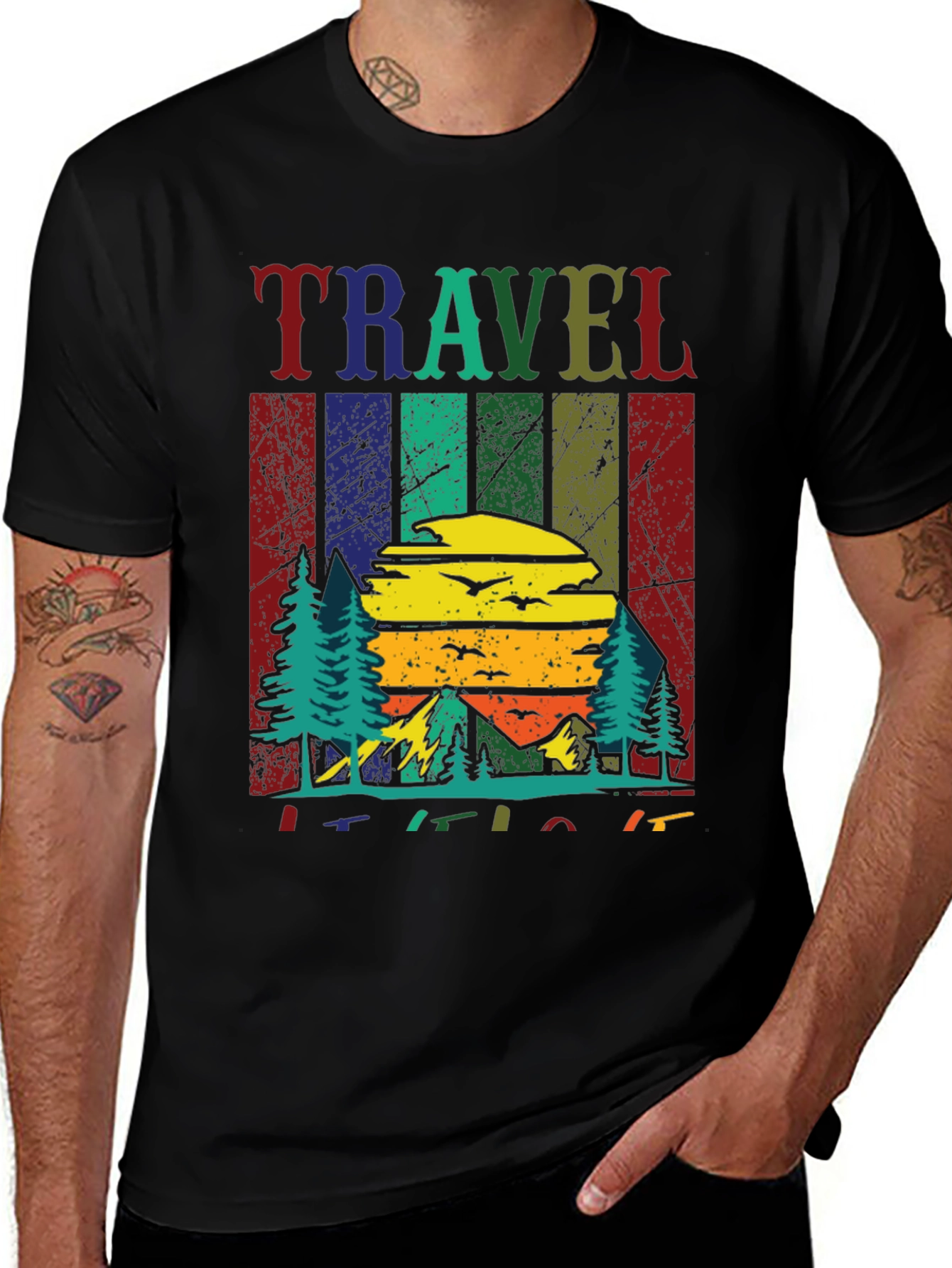 Retro Travel Graphic Tee