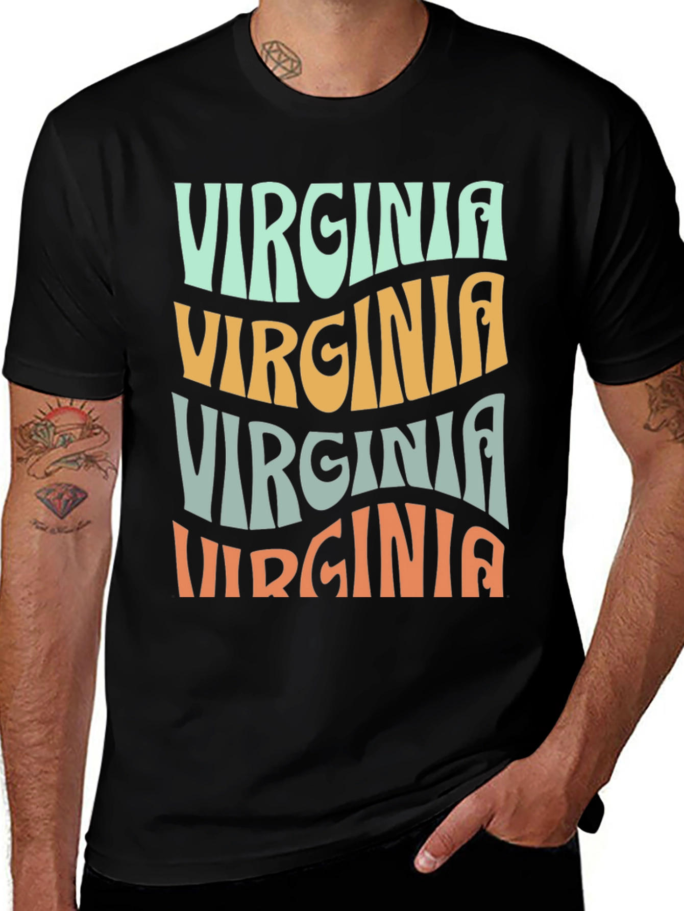 Retro Virginia Graphic T-Shirt