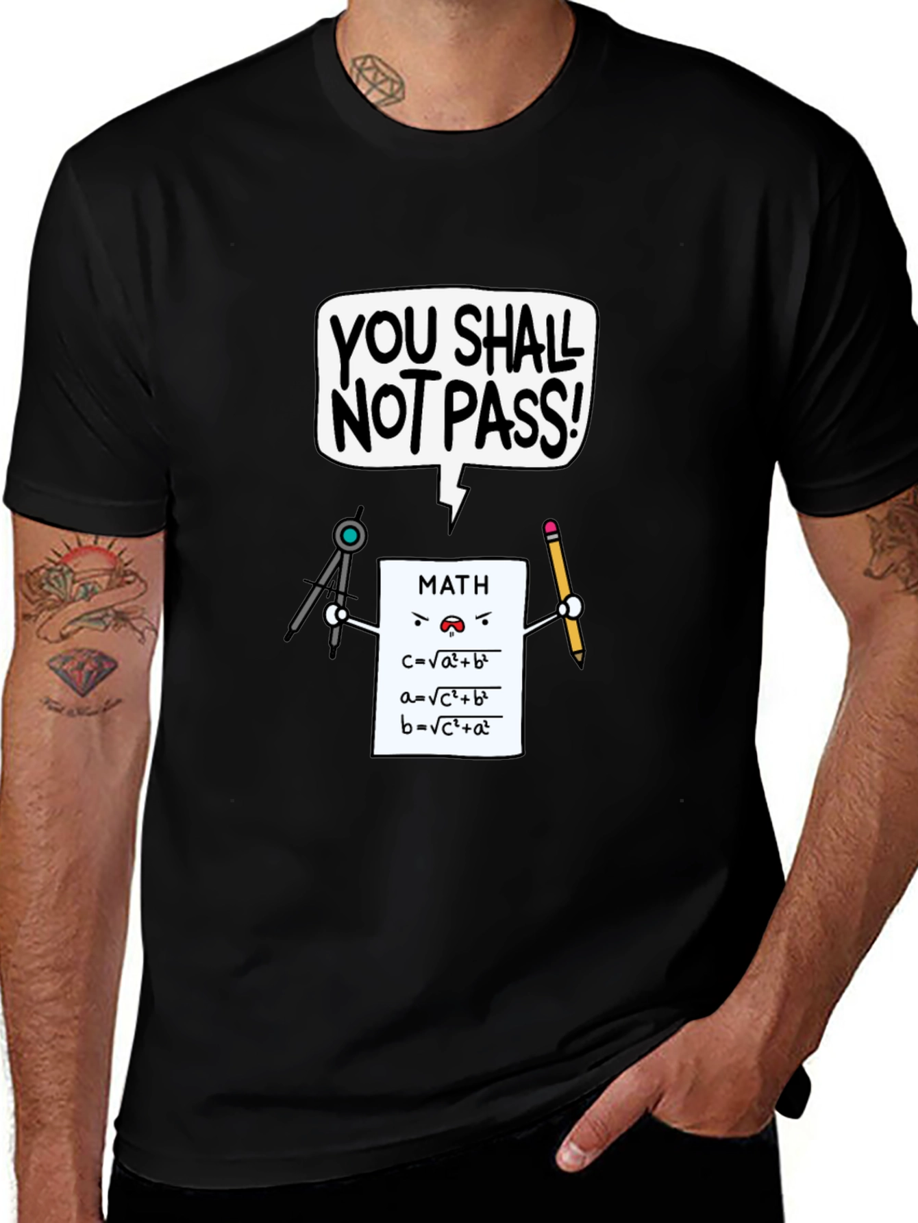 Variant 26 of Math You Shall Not Pass T-Shirt