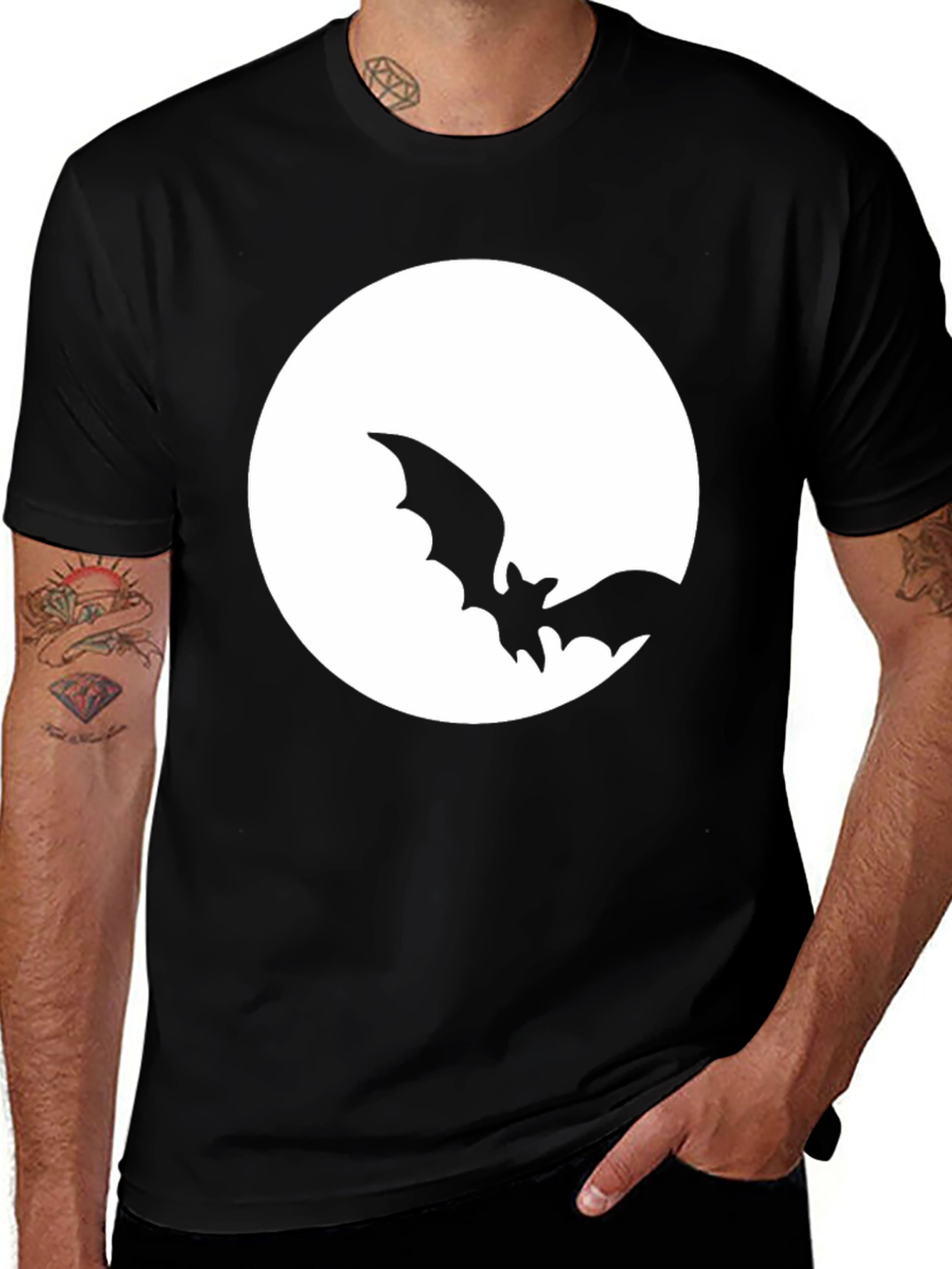 Variant 29 of Bat Moon Halloween T-Shirt