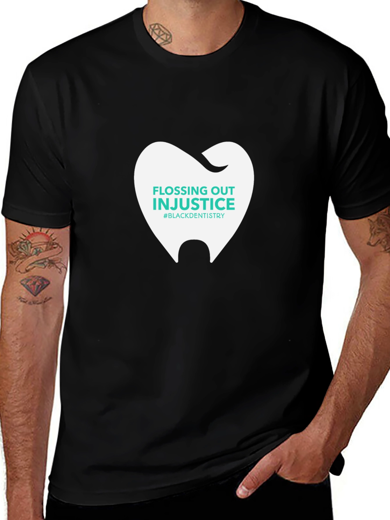 Variant 24 of Flossing Out Injustice T-Shirt