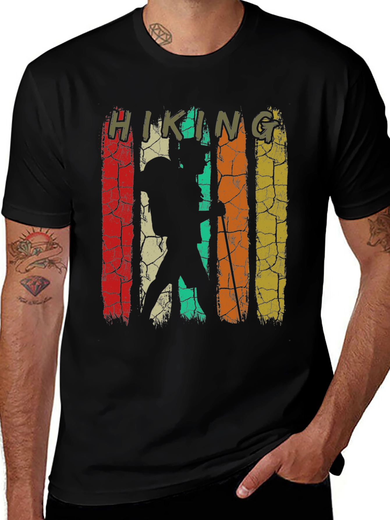 Variant 20 of Hiking Adventure T-Shirt - Retro Style