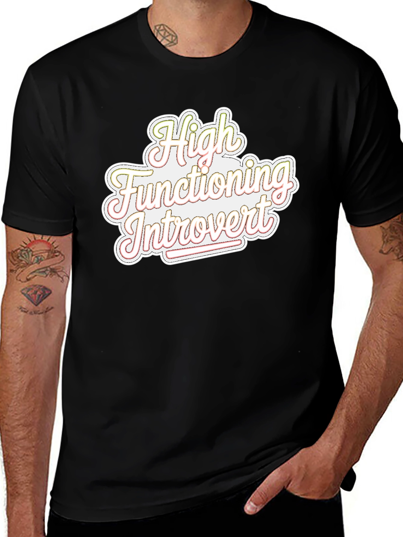 Variant 13 of High Functioning Introvert Graphic Tee