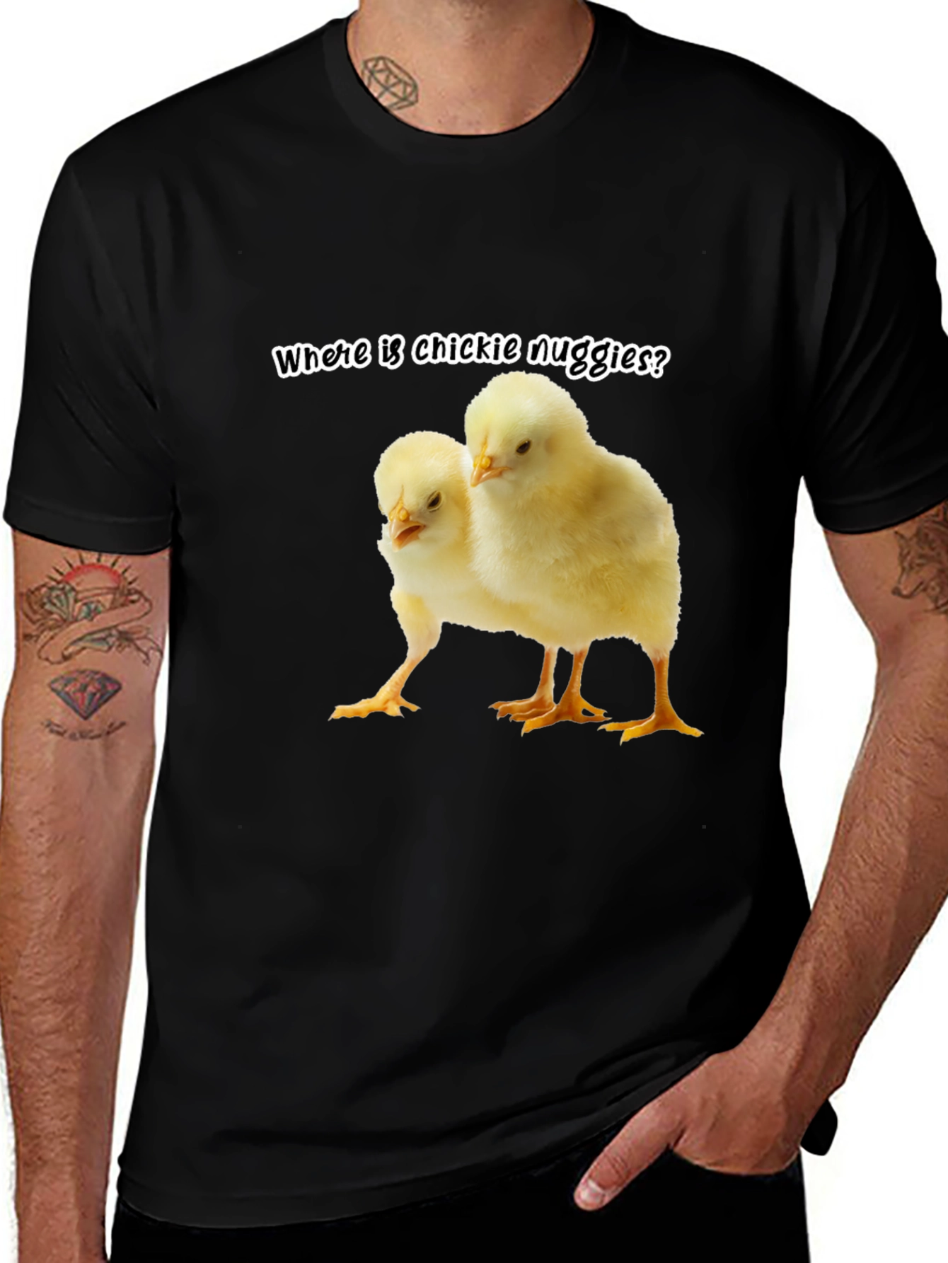 Variant 5 of Funny Chickie Nuggie T-Shirt