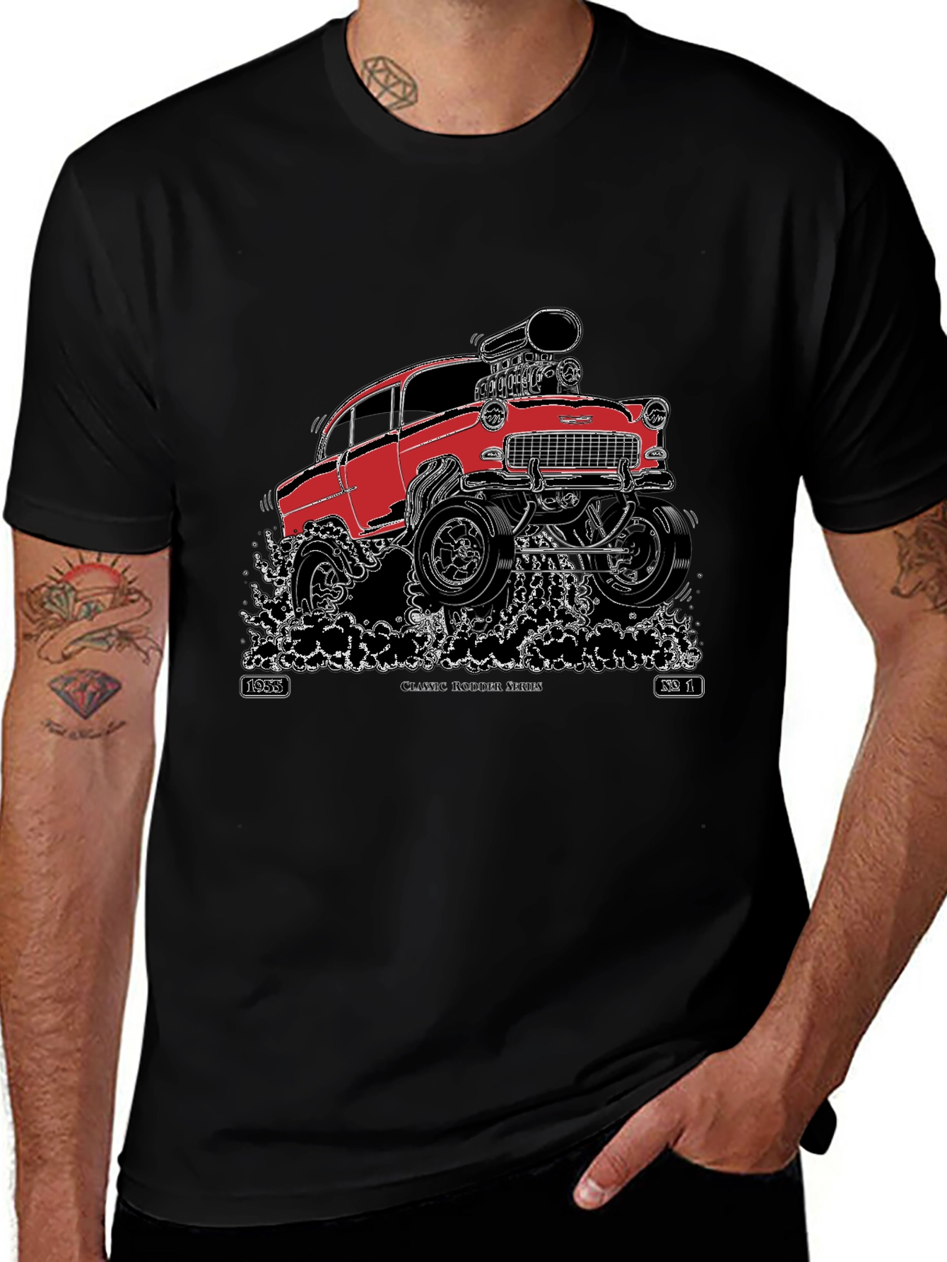 Variant 24 of Classic Muscle Car T-Shirt