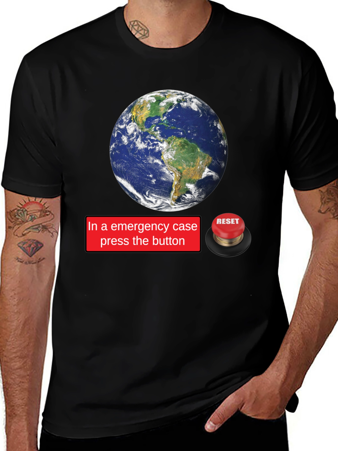 Emergency Reset Earth T-Shirt