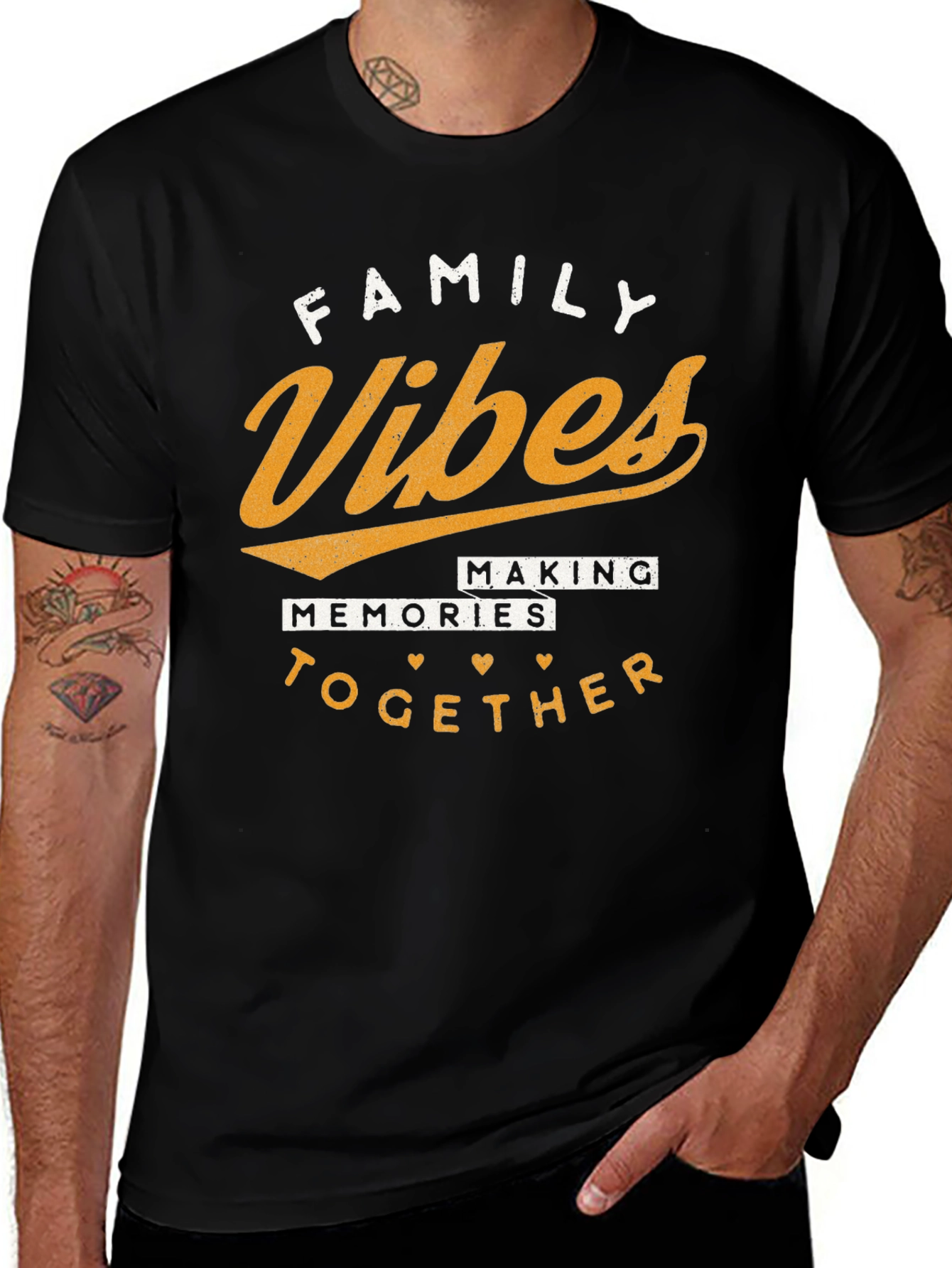Variant 25 of Family Vibes T-Shirt - Making Memories Together