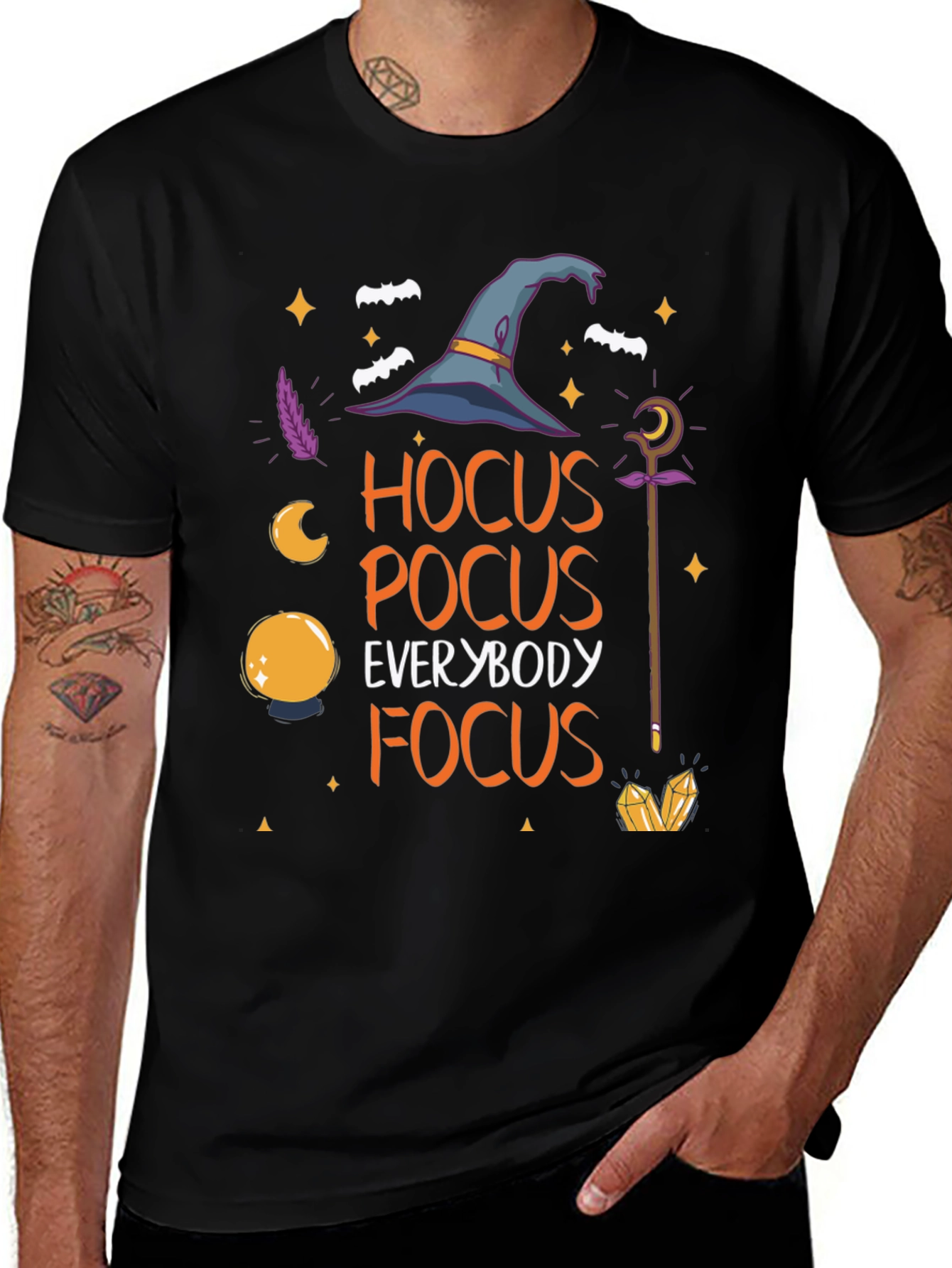 Variant 18 of Hocus Pocus Everybody Focus Halloween T-Shirt