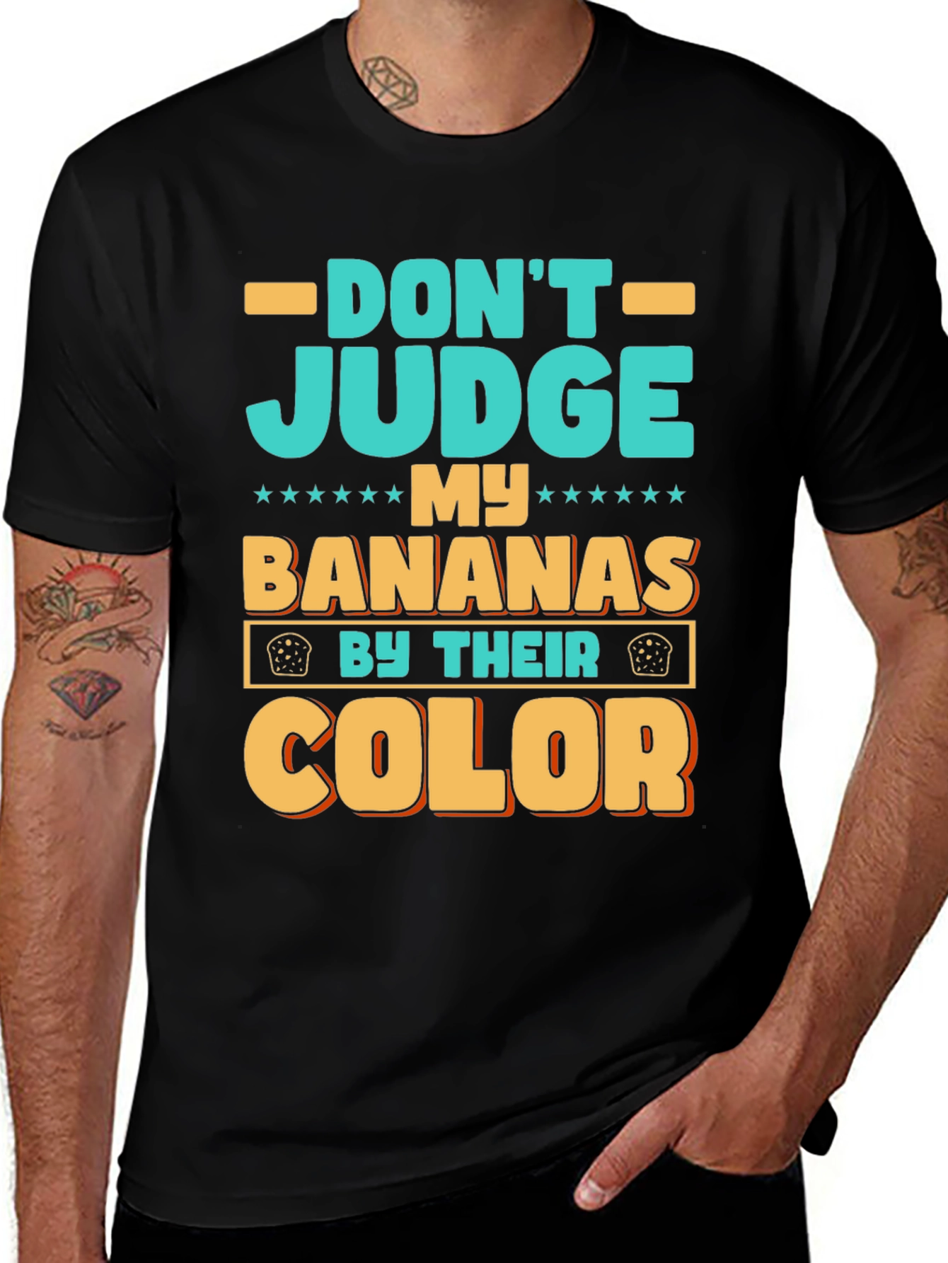 Variant 5 of Don't Judge My Bananas T-Shirt