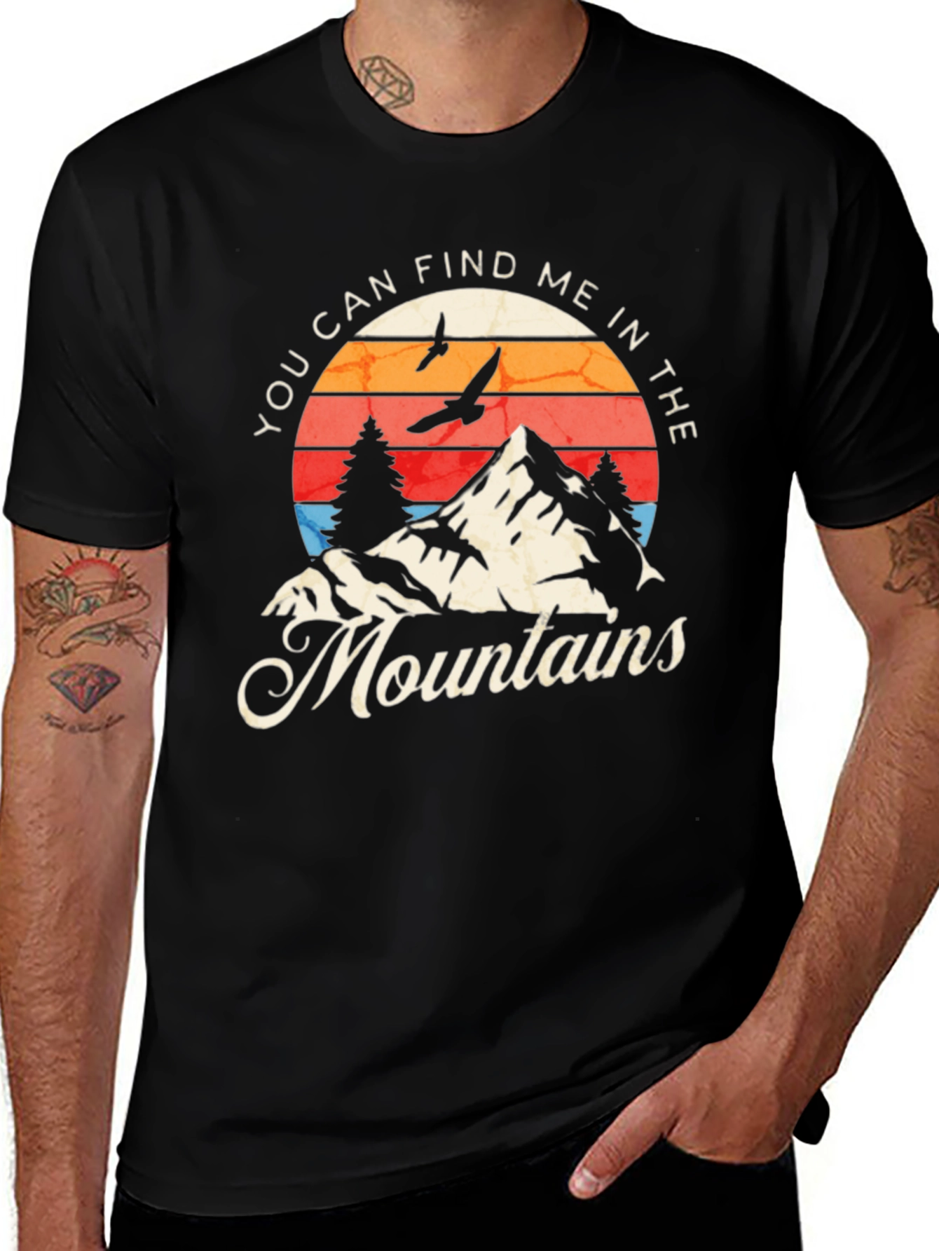 Variant 18 of Find Me In The Mountains Graphic Tee