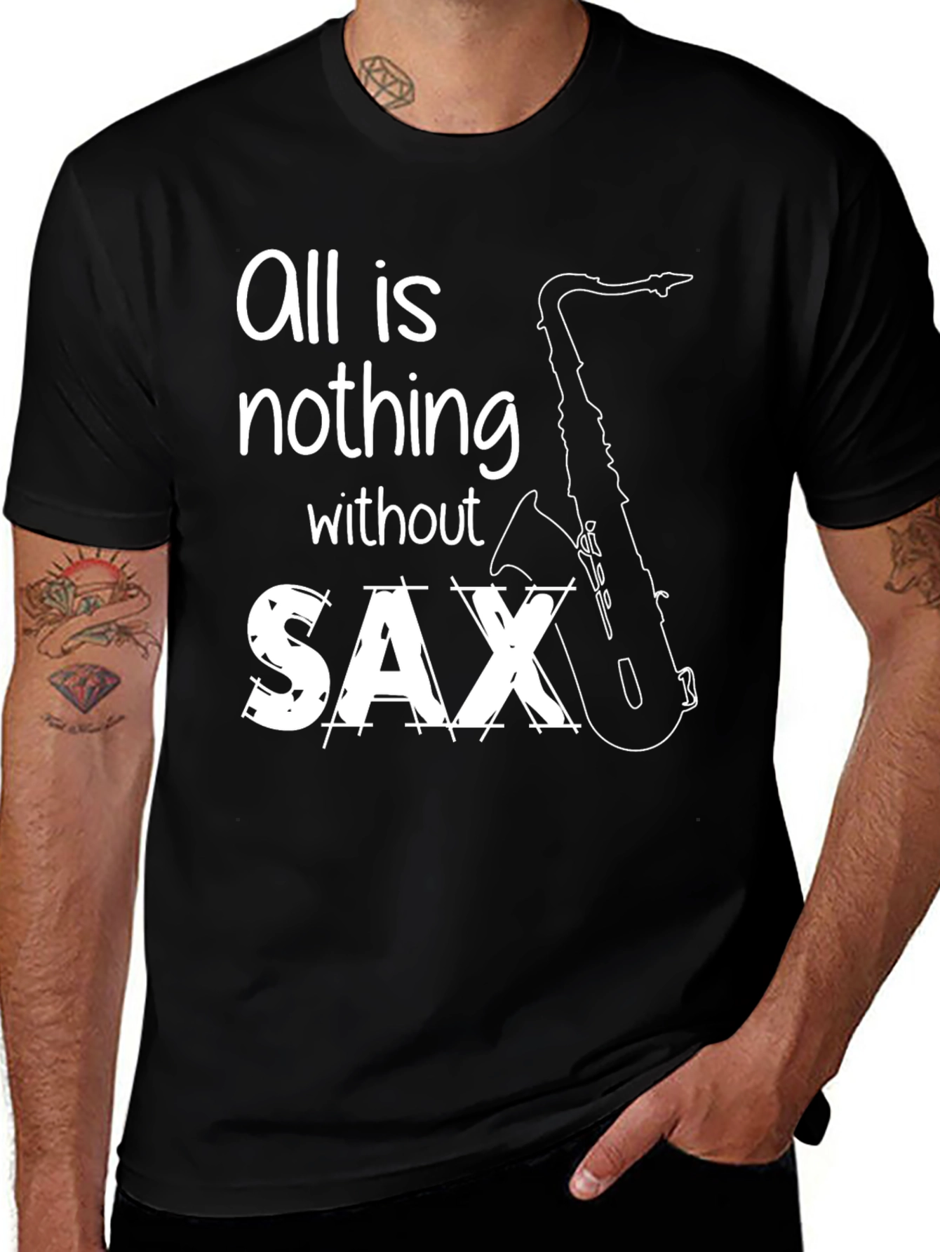 All is Nothing Without Sax T-Shirt