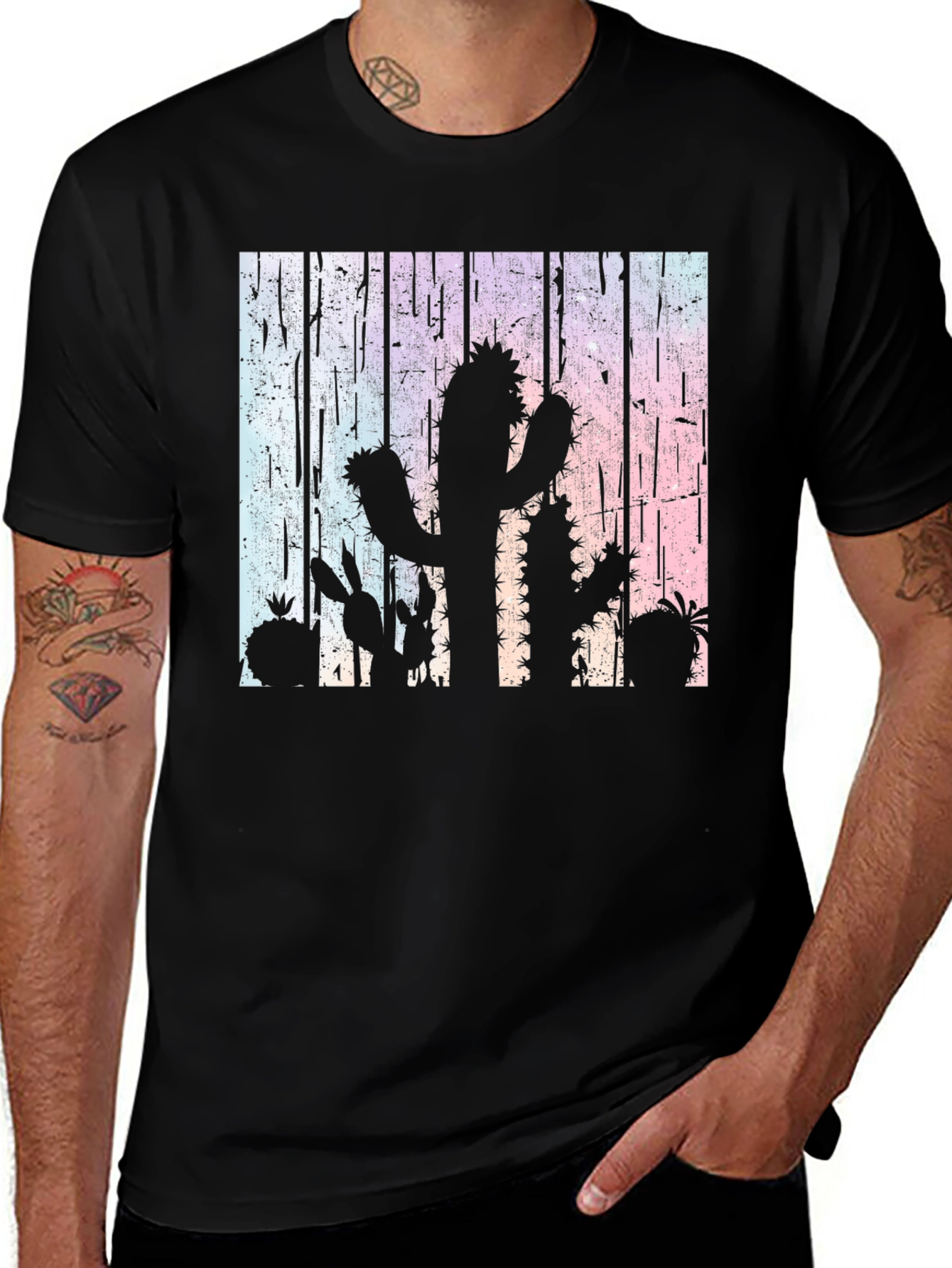 Variant 21 of Cactus Silhouette Graphic Tee