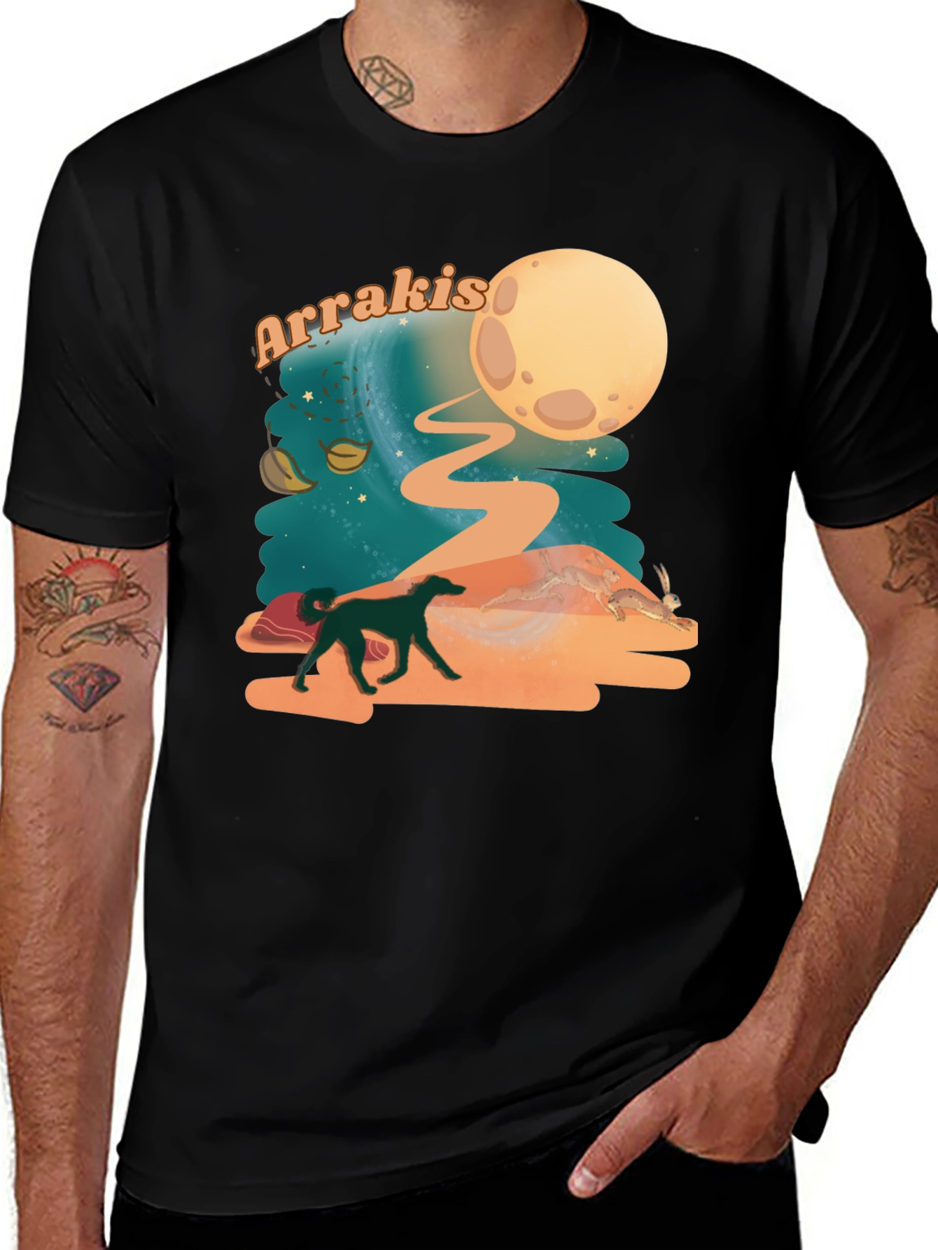 Arrakis Graphic T-Shirt - Dune Inspired