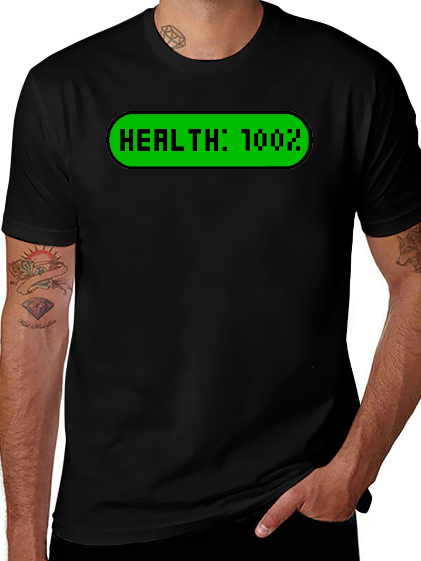 Variant 22 of Health 100% Gamer T-Shirt