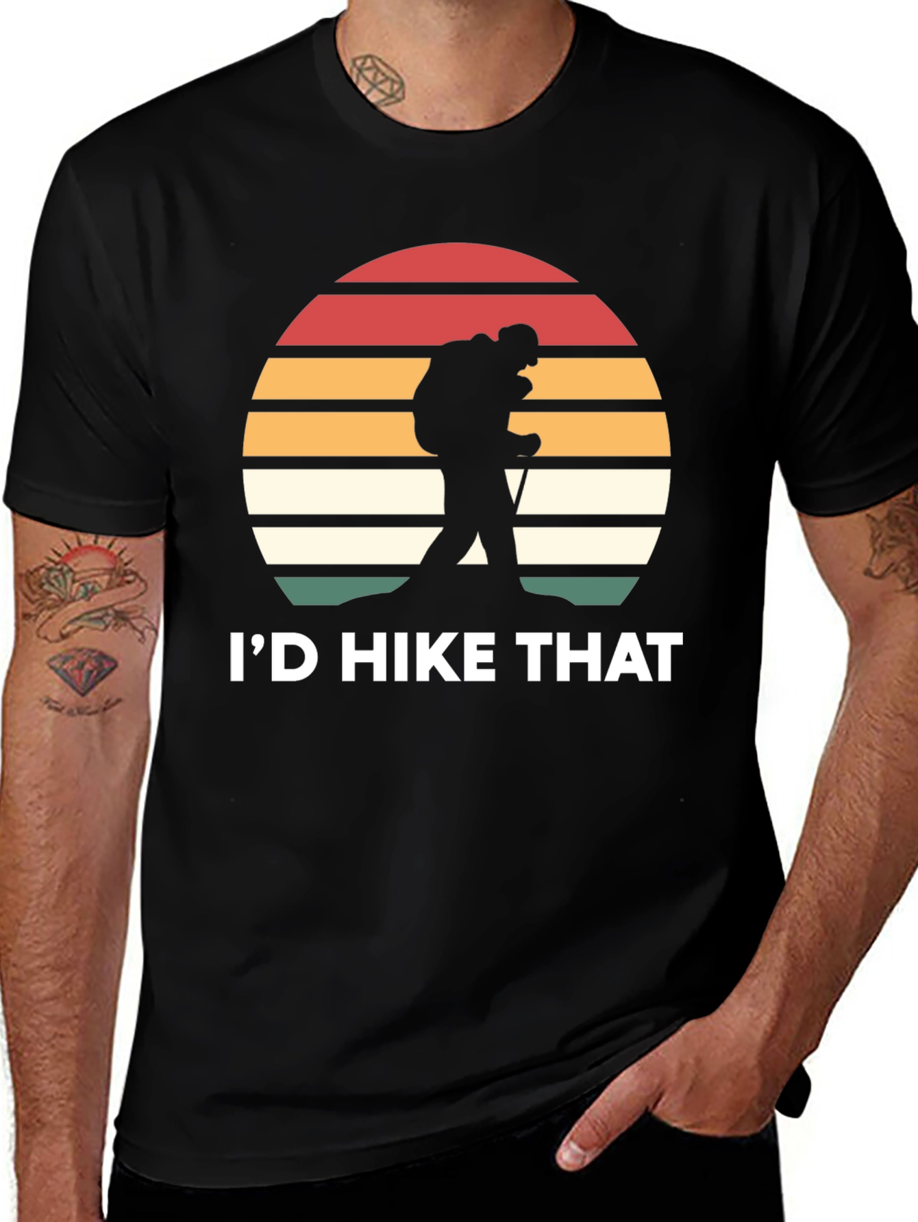 Variant 10 of I'd Hike That Graphic Tee