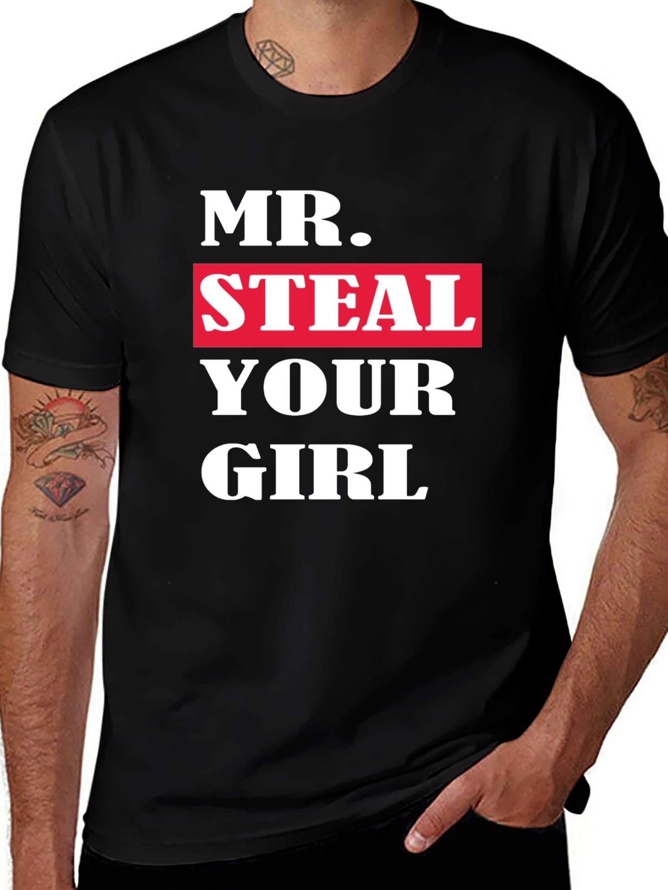 Variant 18 of Mr. Steal Your Girl Graphic Tee