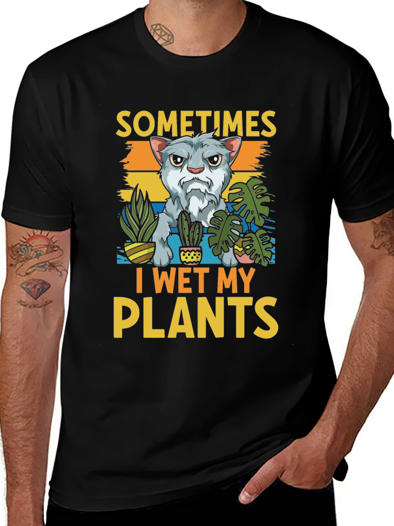 Variant 26 of I Wet My Plants T-Shirt