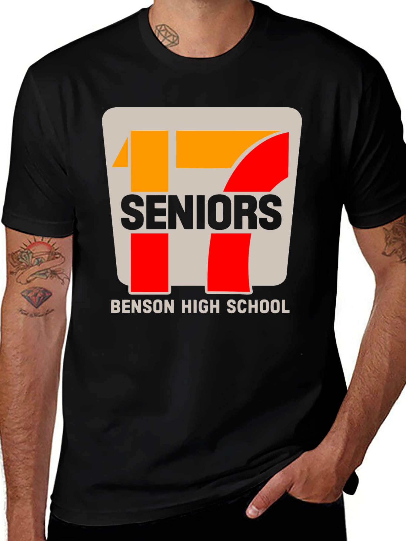 Variant 8 of Seniors 17' Benson High School Graphic T-Shirt