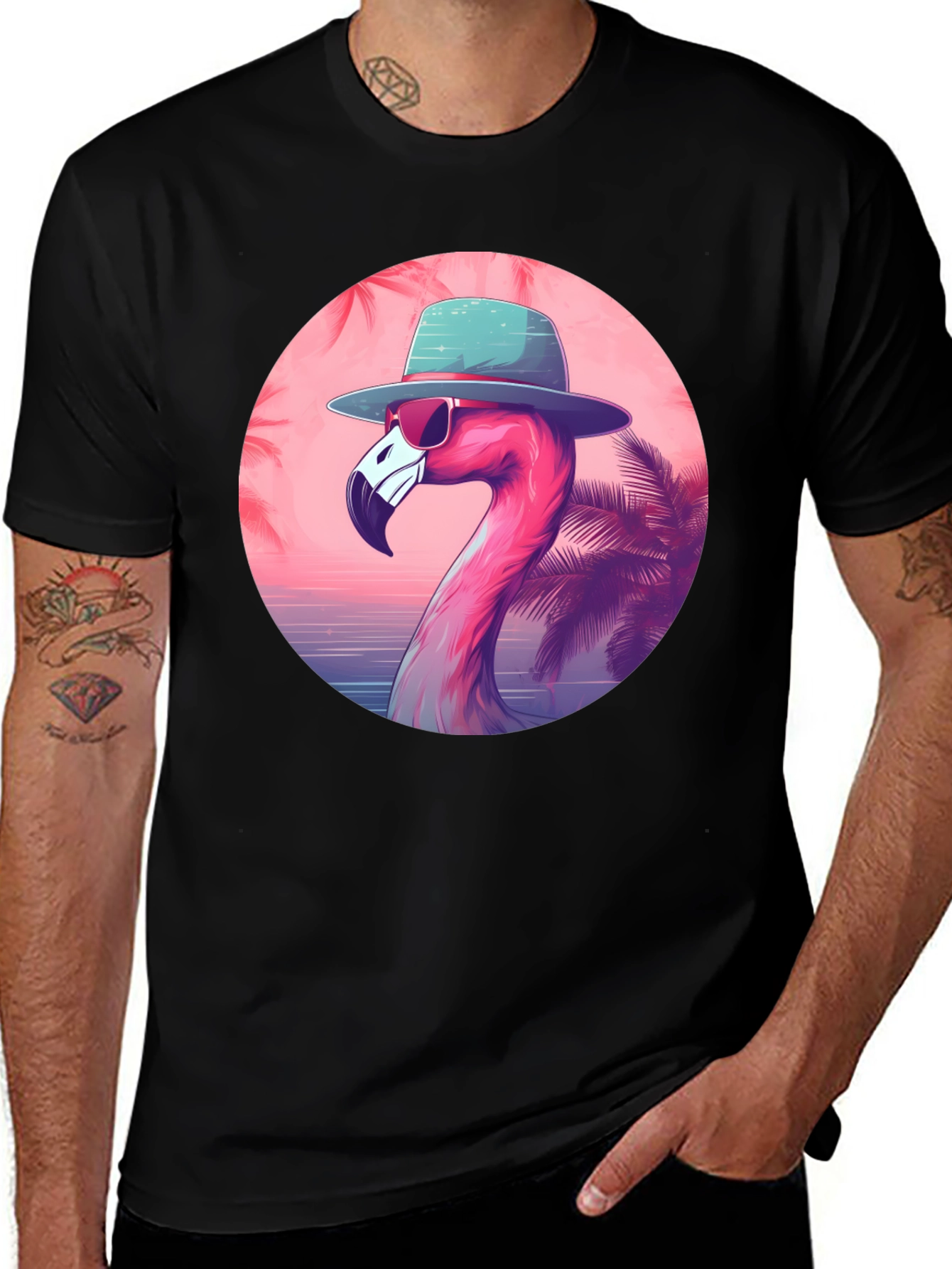 Variant 25 of Cool Flamingo T-Shirt