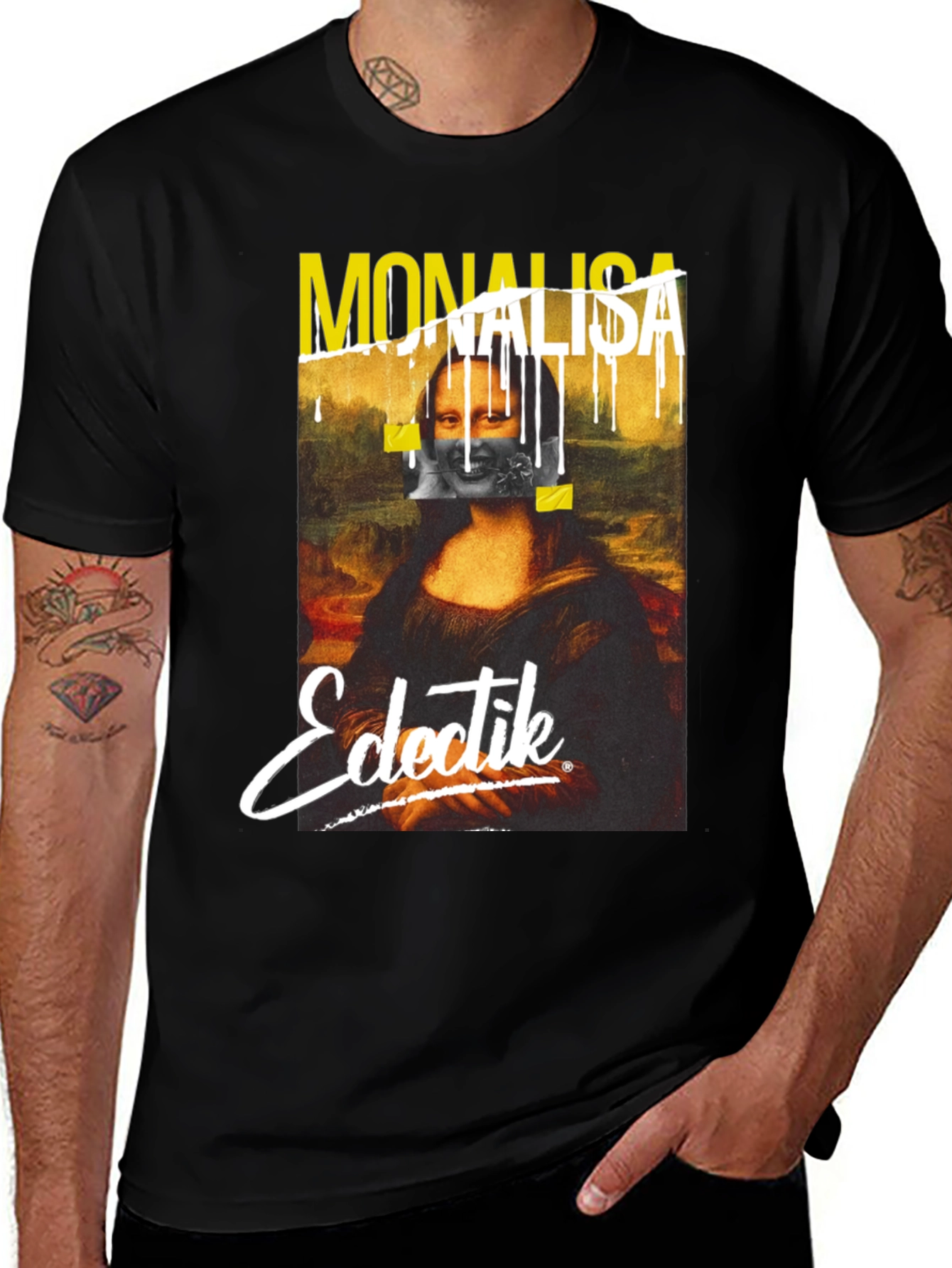 Mona Lisa Eclectik Graphic T-Shirt