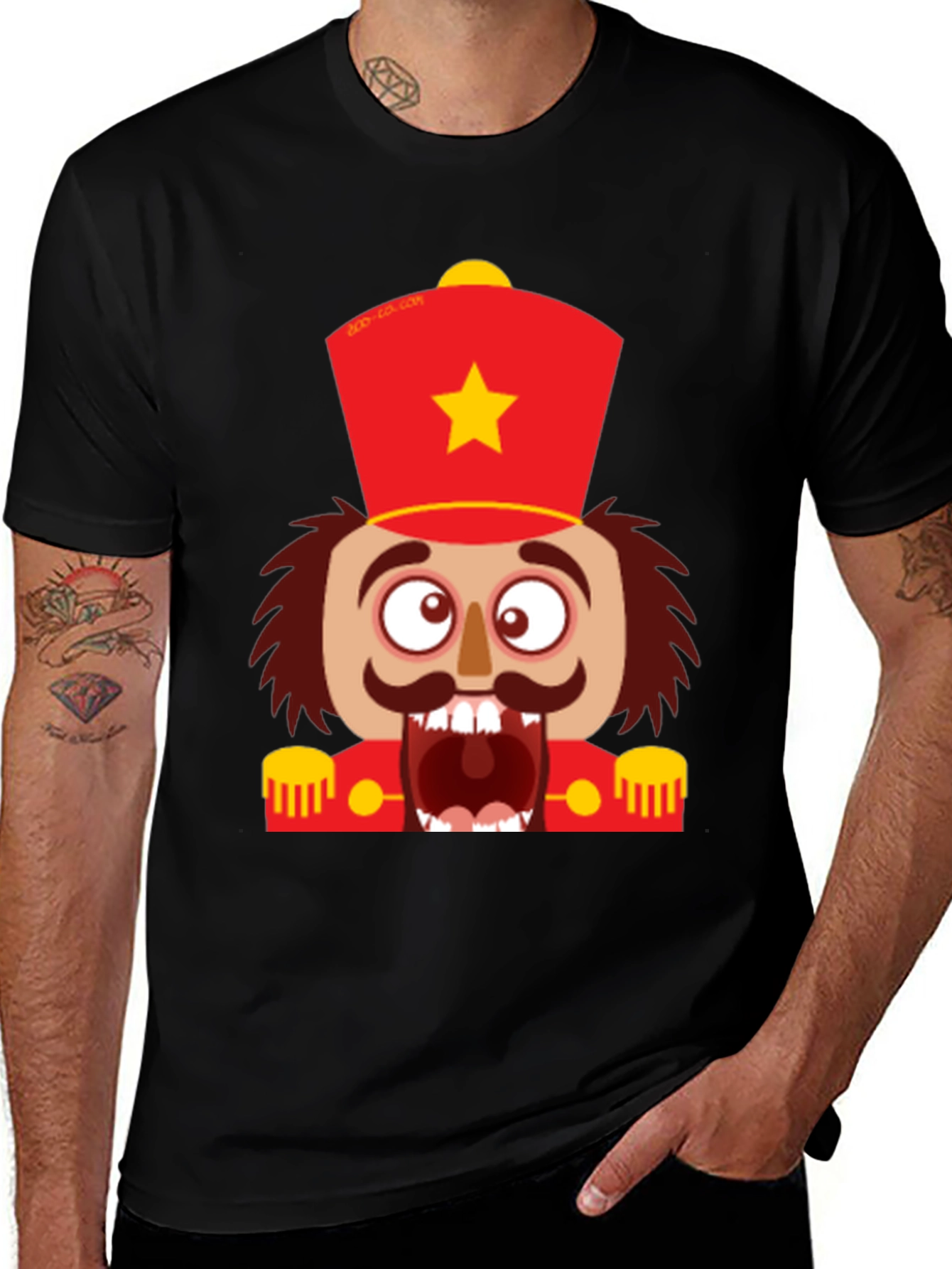 Nutcracker Soldier Graphic Tee - Holiday Fun!