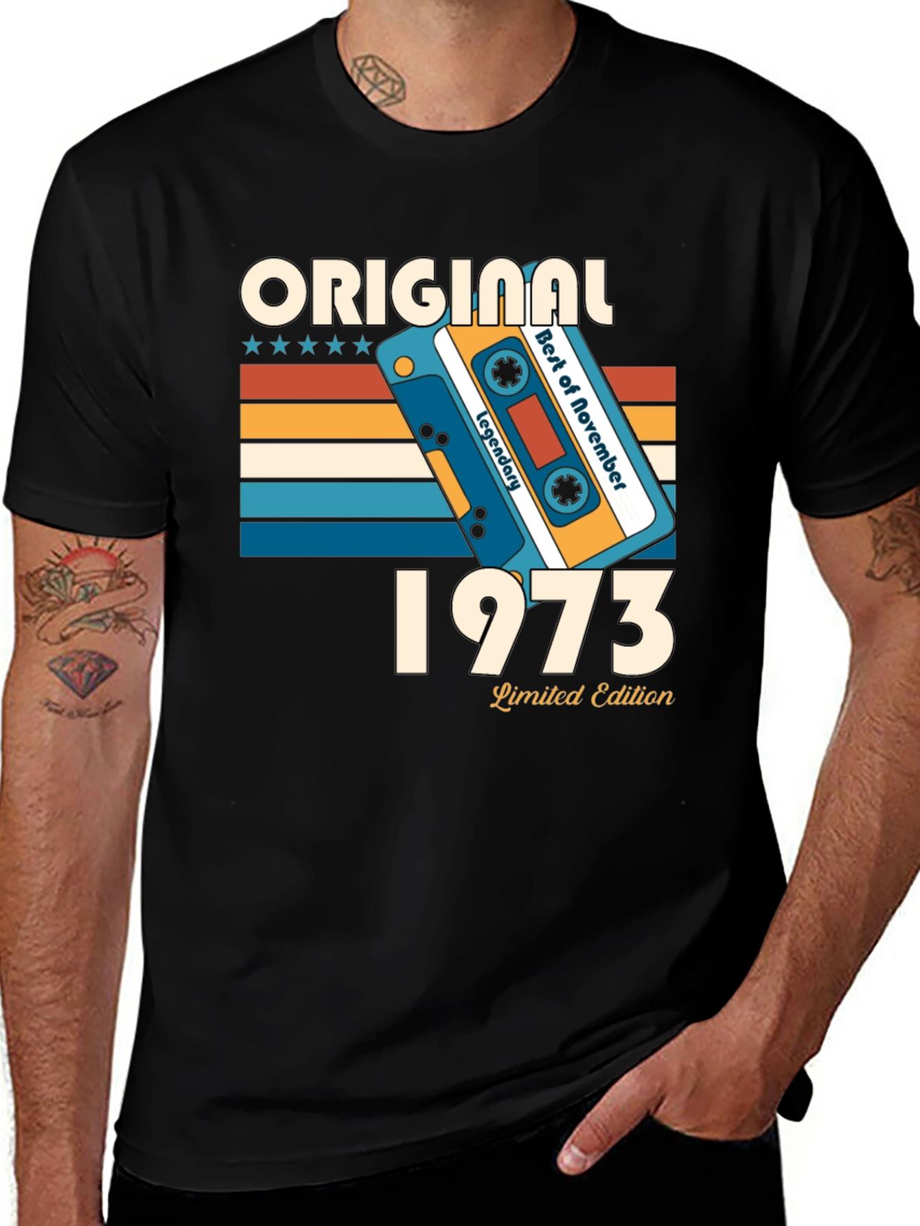 Original 1973 Limited Edition Retro T-Shirt