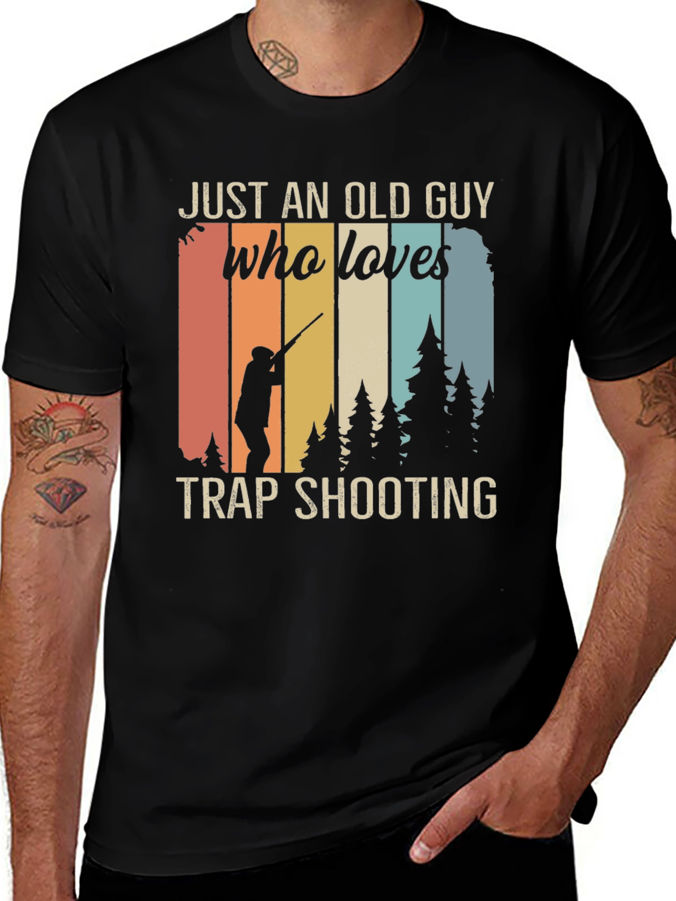 Old Guy Trap Shooting T-Shirt