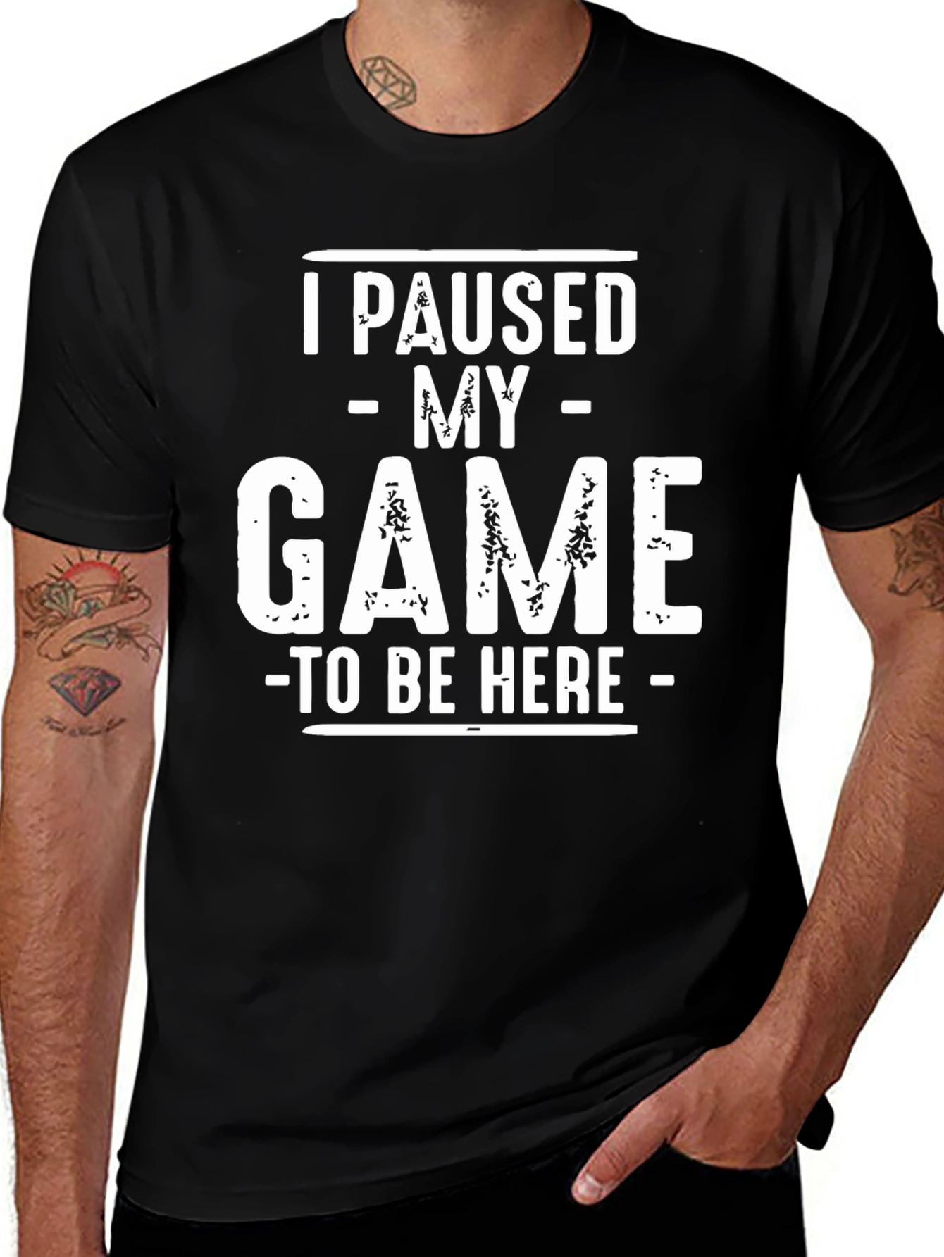 Variant 2 of I Paused My Game T-Shirt - Gamer Apparel