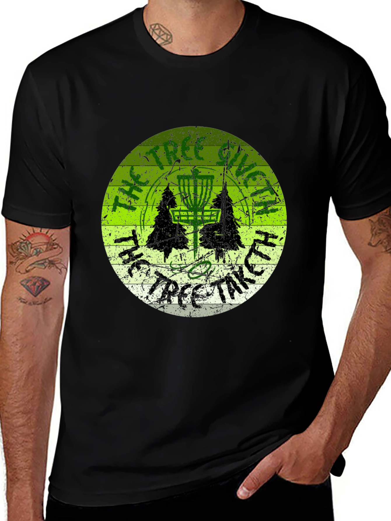 Variant 19 of Tree Giveth Tree Taketh Away Graphic Tee