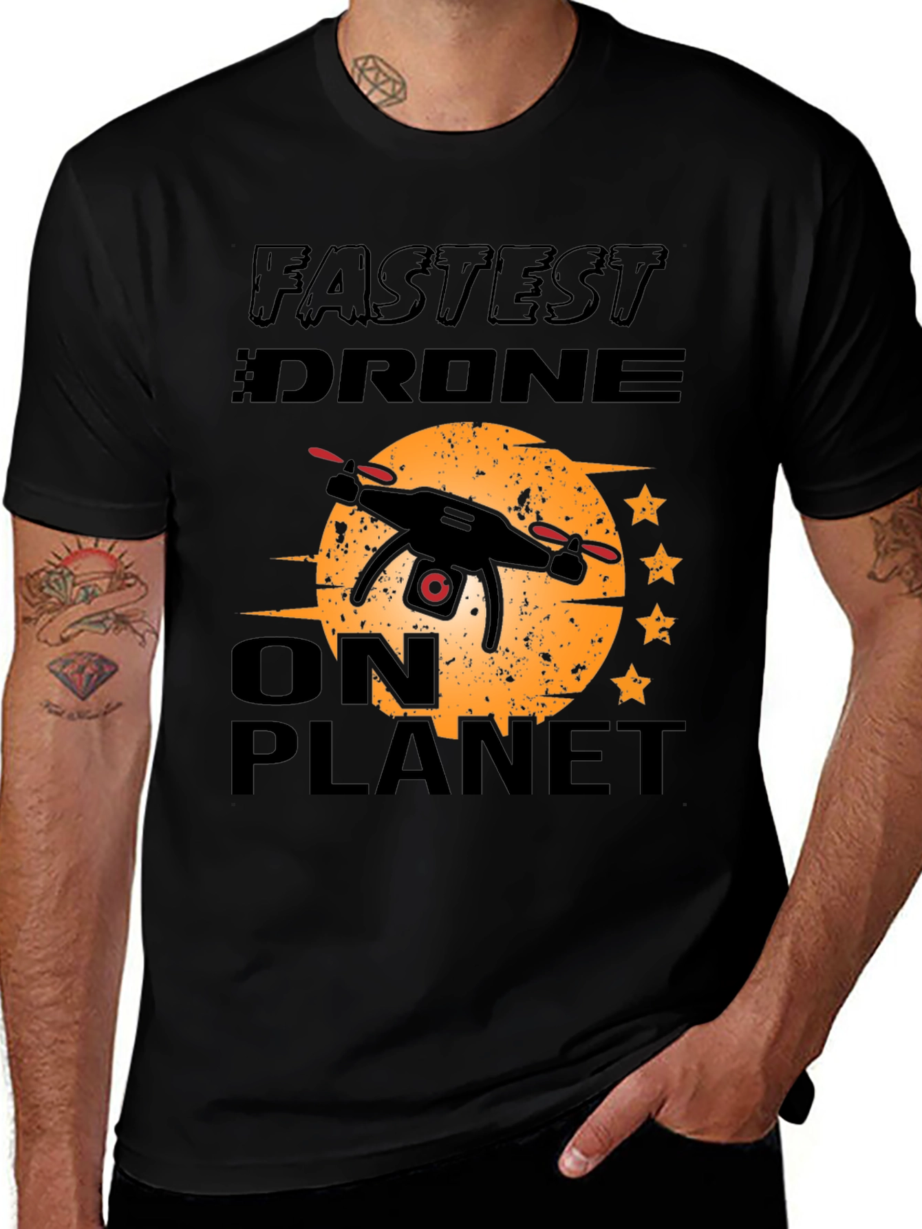 Variant 20 of Fastest Drone on Planet T-Shirt