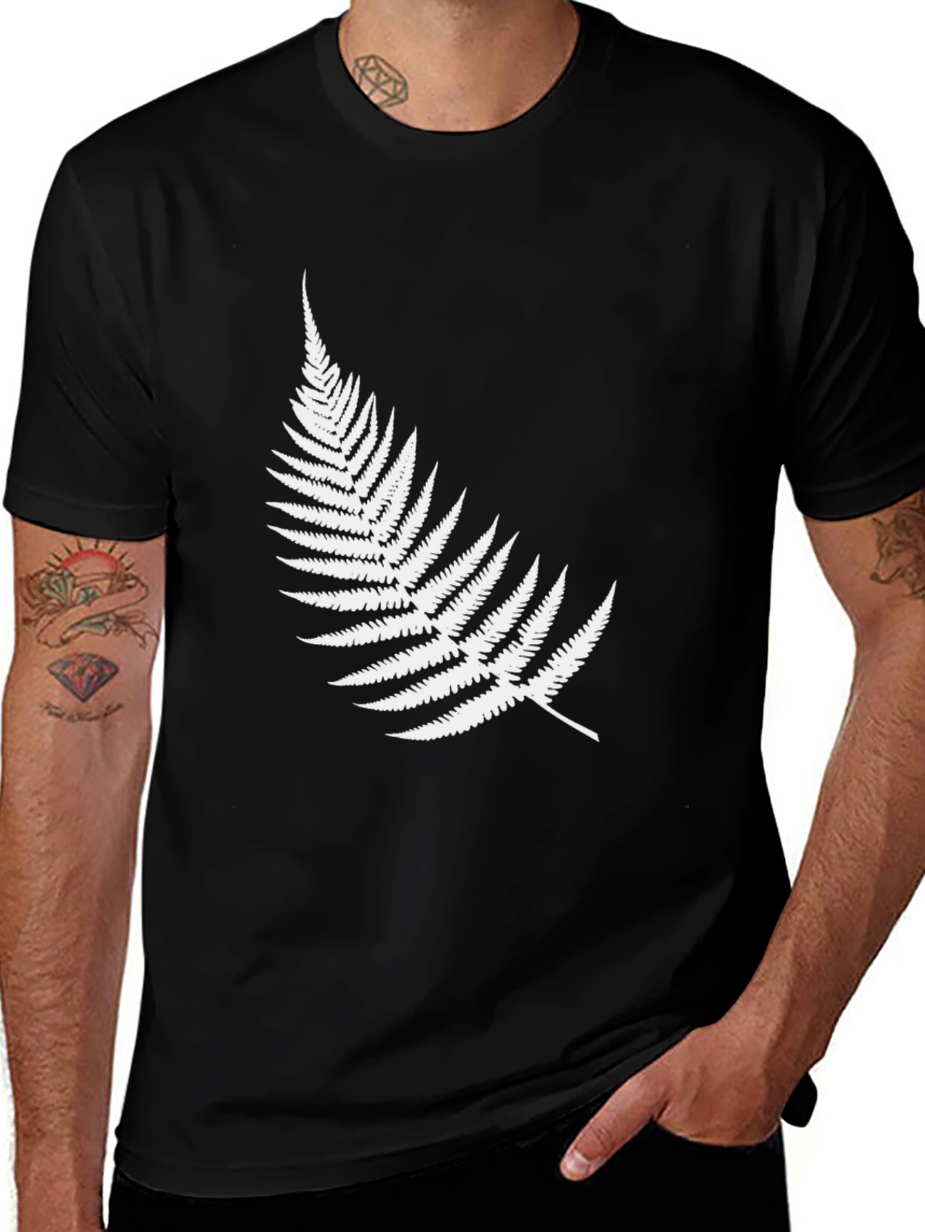 Variant 12 of Fern Graphic T-Shirt