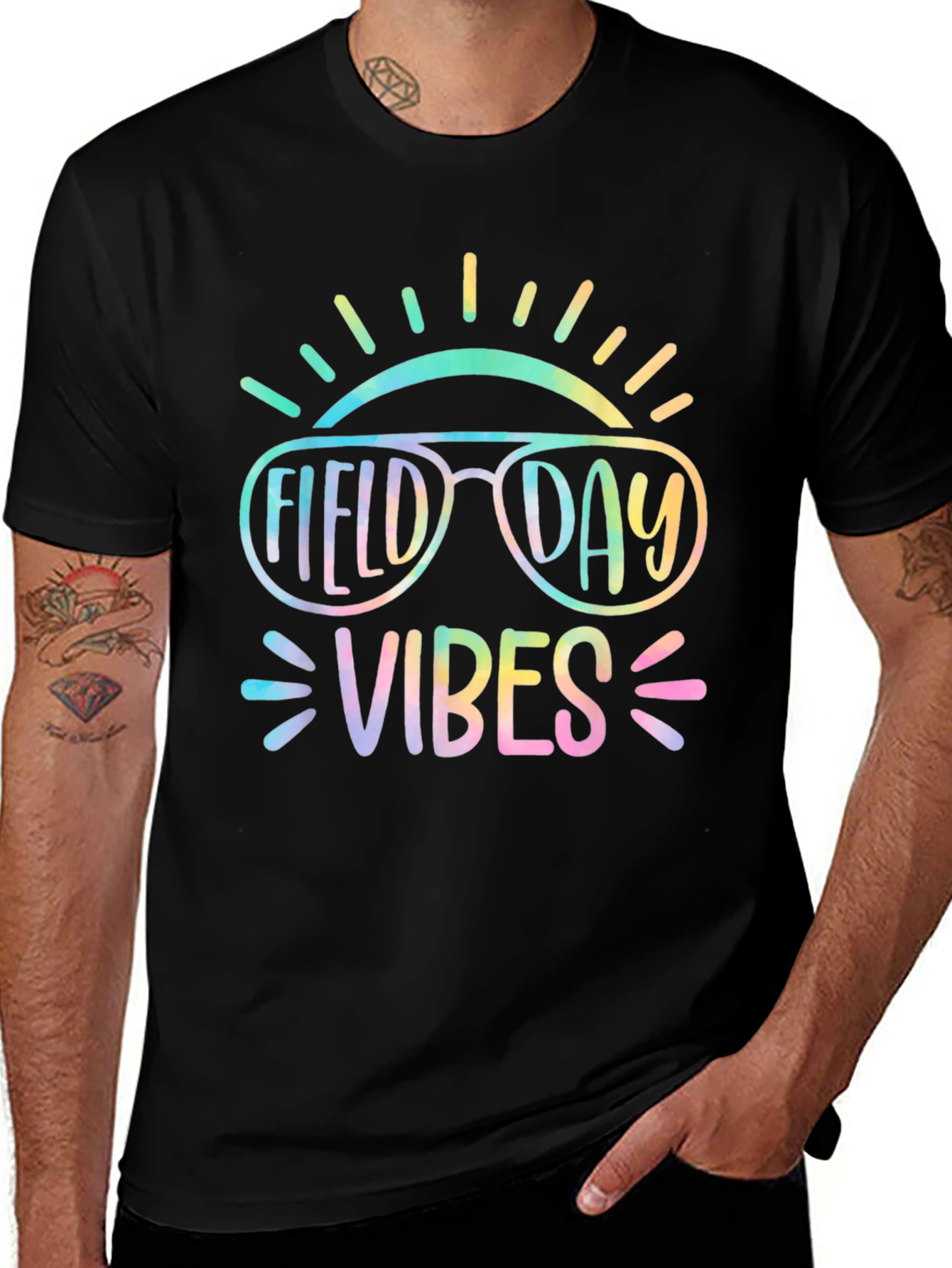Variant 18 of Field Day Vibes Graphic Tee